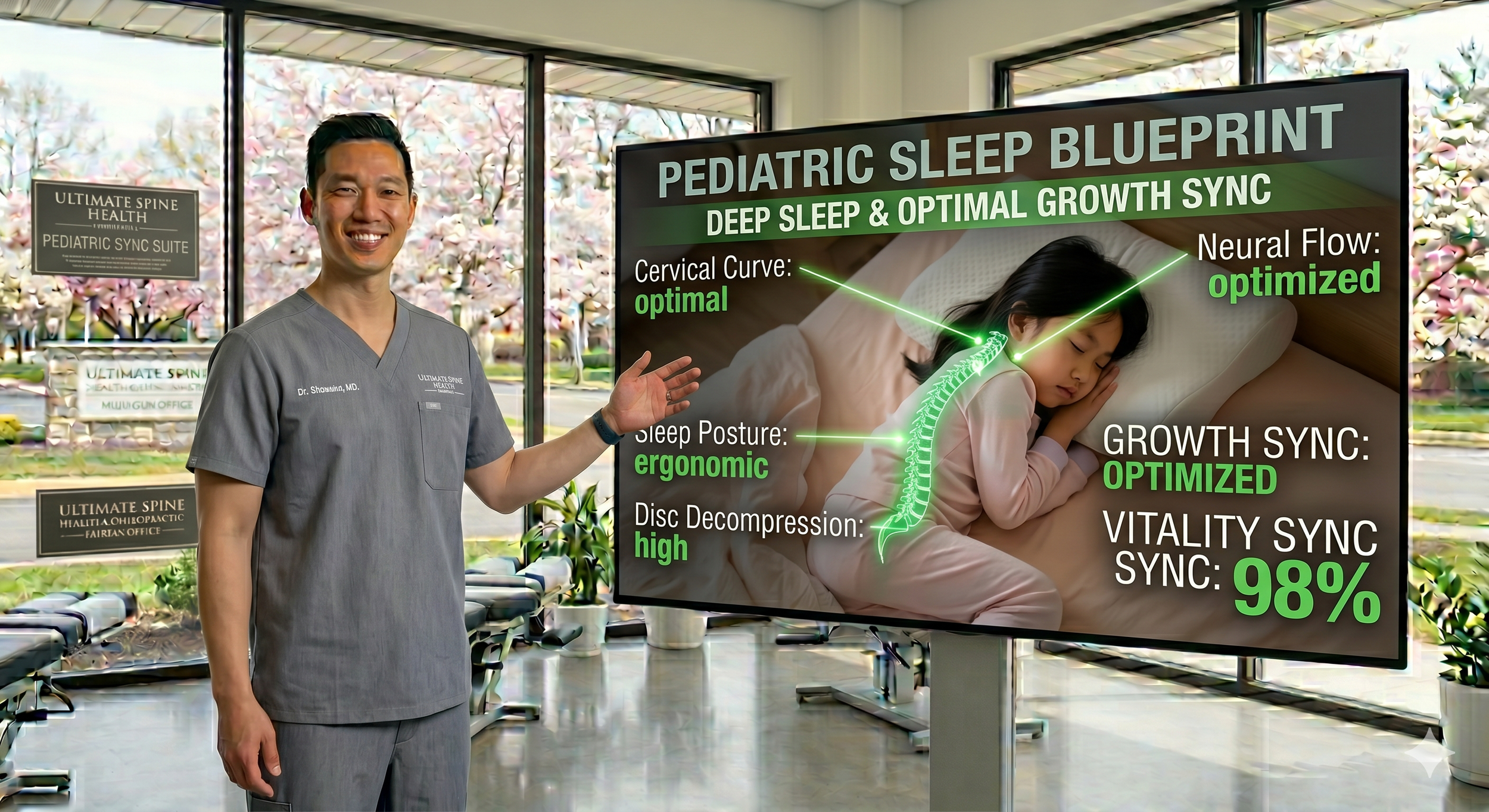 Sleeping for Success: How Your Child’s Bedtime Habits Shape Their Spinal Blueprint Faifax VA