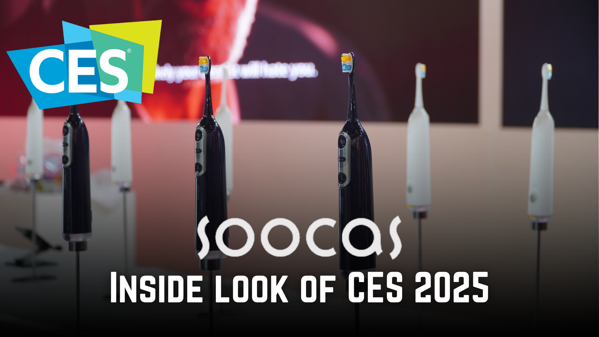 Soocas Floss and Toothbrush in One - Inside Look of CES 2025
