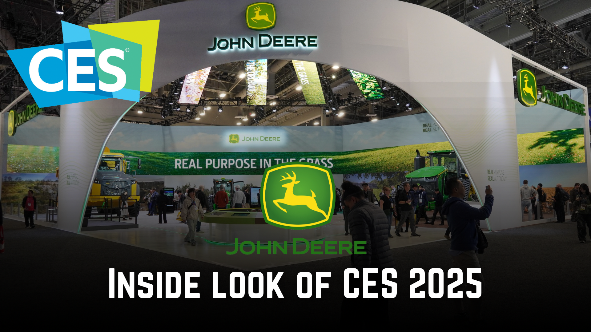John Deere May Have A Solution To Food Shortages - Inside Look of CES 2025