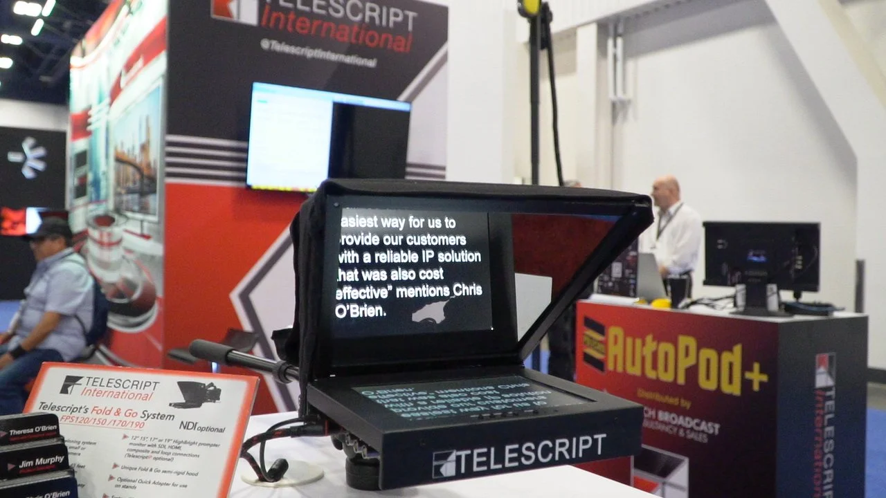 telescript-lightweight-foldable-prompter-nab-2025.JPG