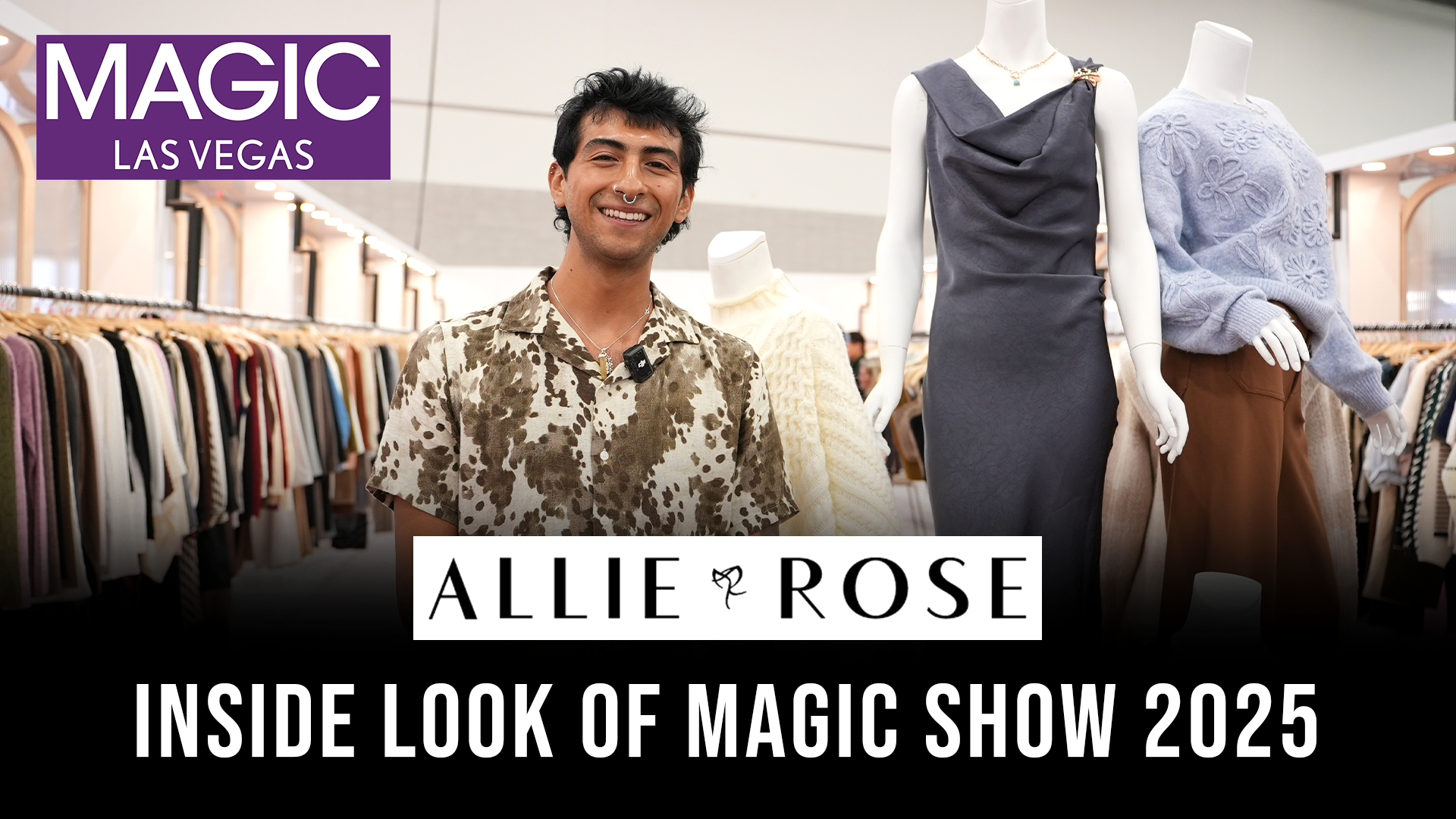 Seasonal Spark &amp; Effortless Style: Allie Rose Shines at MAGIC Fall/Winter 2025
