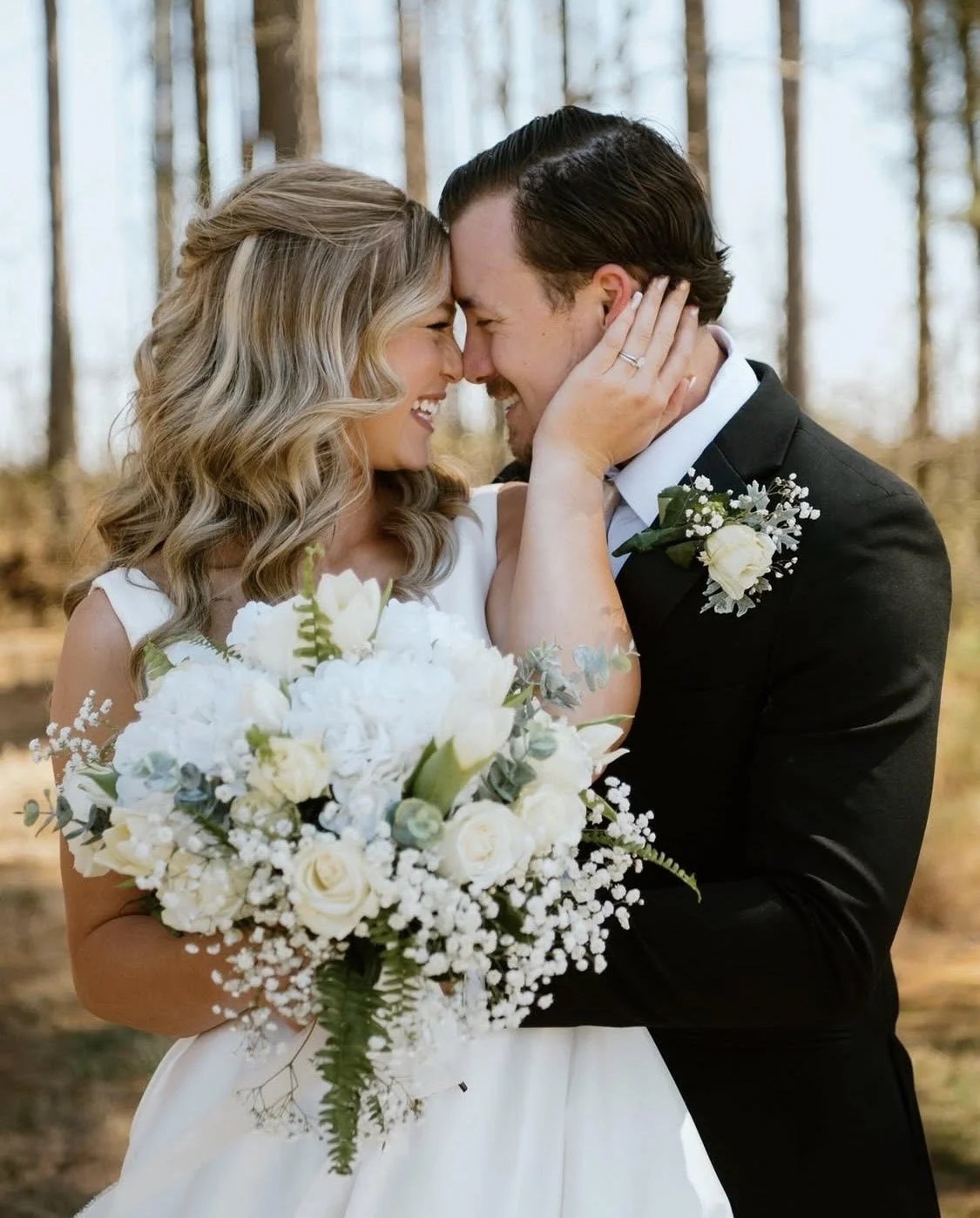 Caroline & her husband