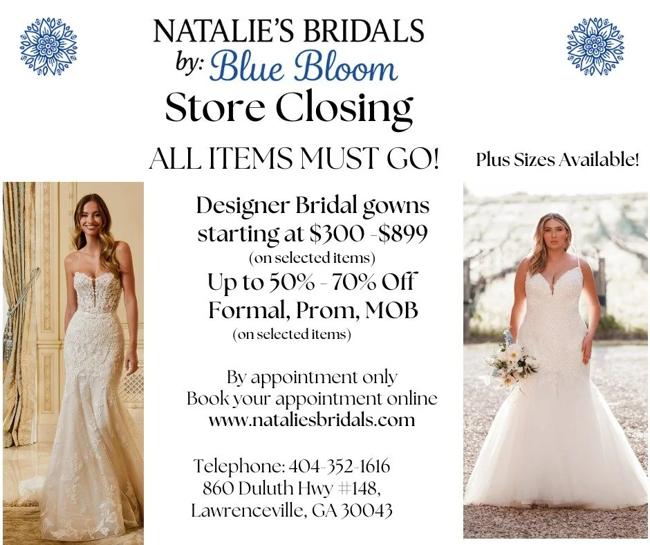 Beautiful designer gowns on sale up to 70% off. Beautiful Off the rack wedding gowns, plus sizes available. This is your change to snag your dream dress at affordable price. Set up your appointment today www.nataliesbridals.com/book-appointment 
.
.
