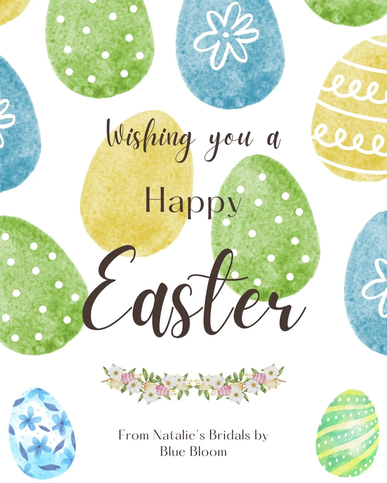 Wishing everyone a joyous day filled with love, hope, and many blessings 🤍💖
.
.
.
#nataliesbridalsbybb #easter #happyeaster #love