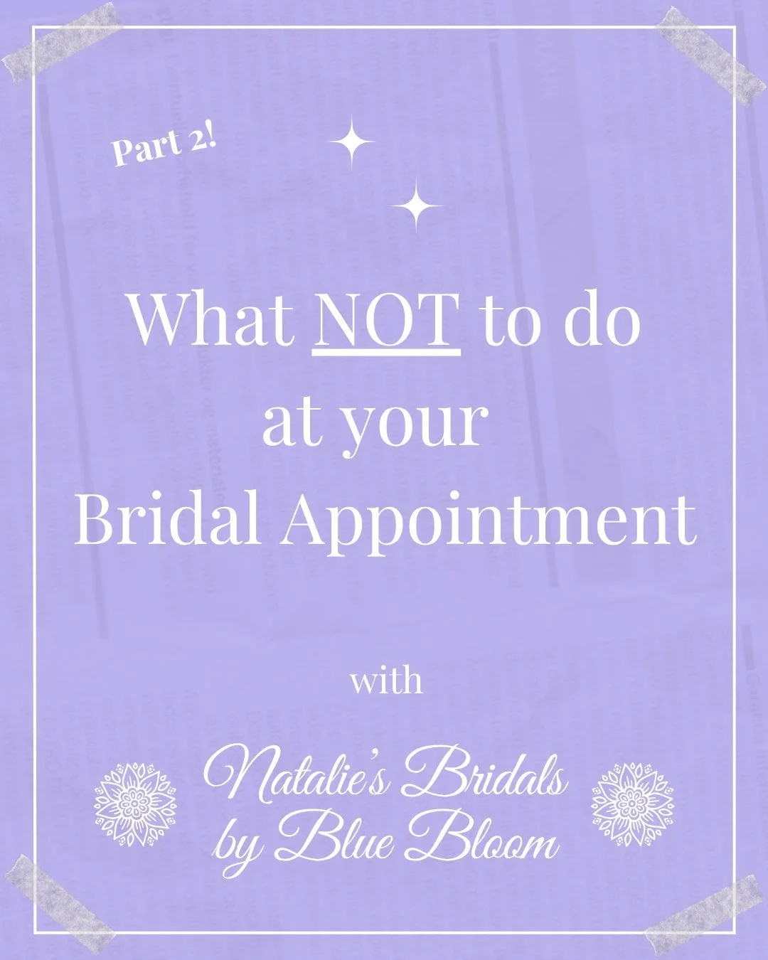 From staying present in the moment to trusting your own instincts.. these little reminders can make your bridal appointment feel so much more special ☺️🤍 Here&rsquo;s Part 2! Save this for your bridal appointment &amp; book with us when you&rsquo;re