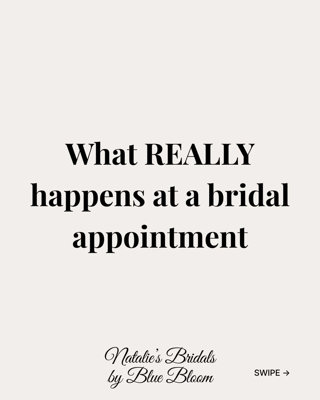 Walking into your first bridal appointment can feel a little intimidating... but it doesn&rsquo;t have to be 😇 From getting to know your style to trying on gowns, narrowing down your favorites, and celebrating when you find the one! Every step is de
