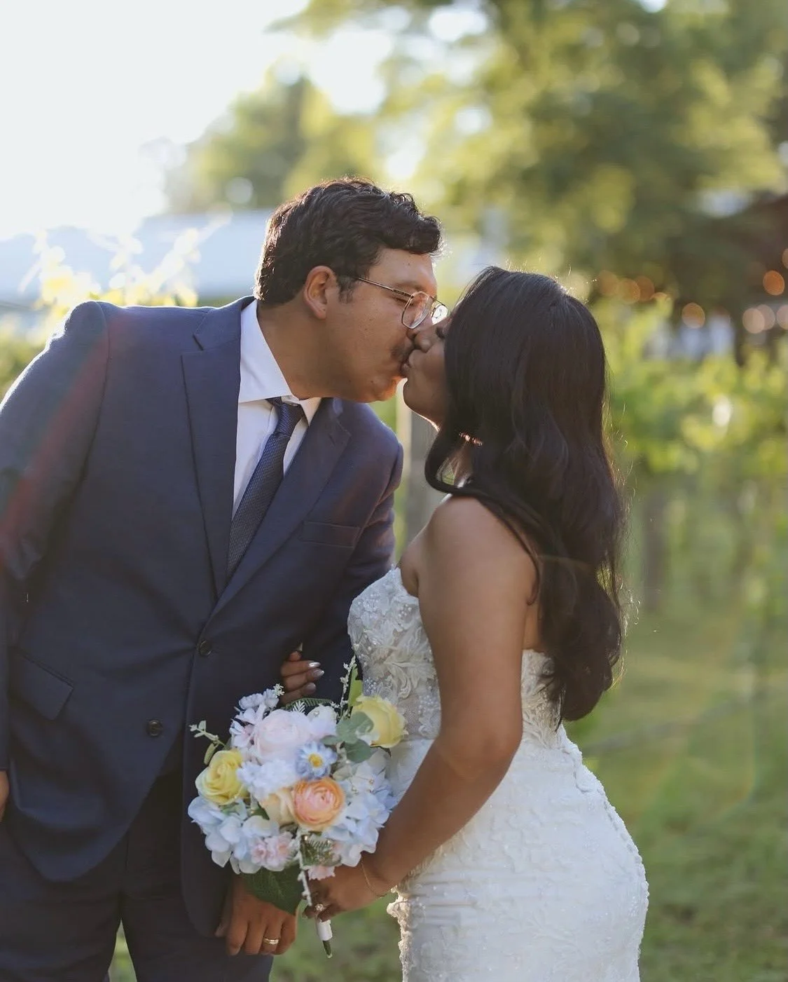 Seeing our beautiful bride Keyla on her wedding day has us smiling from ear to ear ☺️ From saying yes to her dream dress to saying I do to Javier, what a beautiful couple 🤍 Congratulations to the newlyweds! Thank you for letting us be a small part o