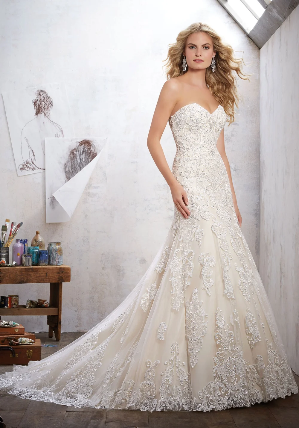 Morilee Style 8102 Natalie's Bridal by Blue Bloom Morilee Style 8102 Natalie's Bridal by Blue Bloom