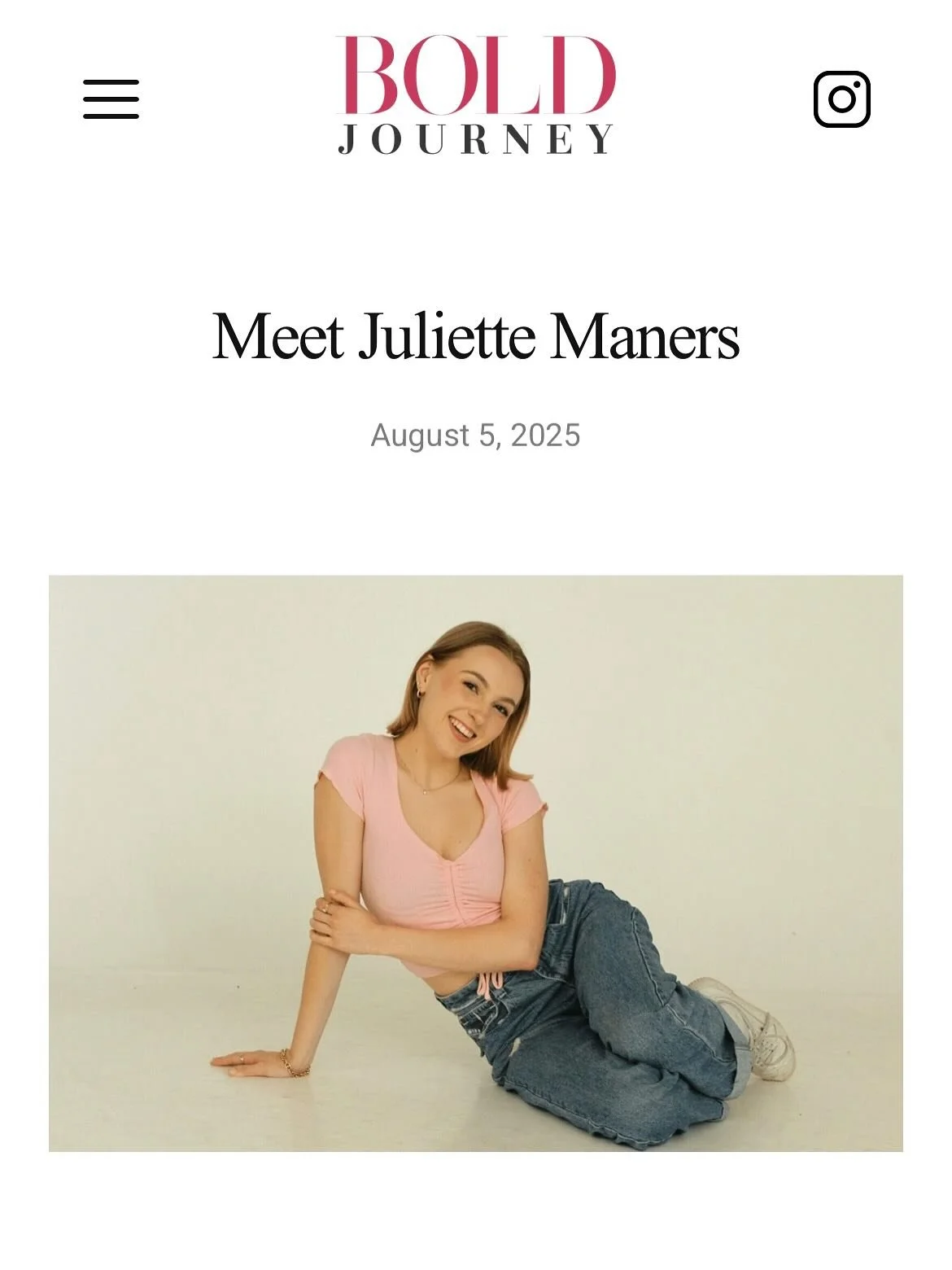 So honored to have been interviewed by @boldjourneymag !!! Attached some excerpts here, read the full article at the link in my bio❤️✨

📷: @fromthewingsphotography
@picnickphoto
@anniebrwn.jpeg 
Carl Gingerich 
Eireann Photography
@shaesfilmdiary