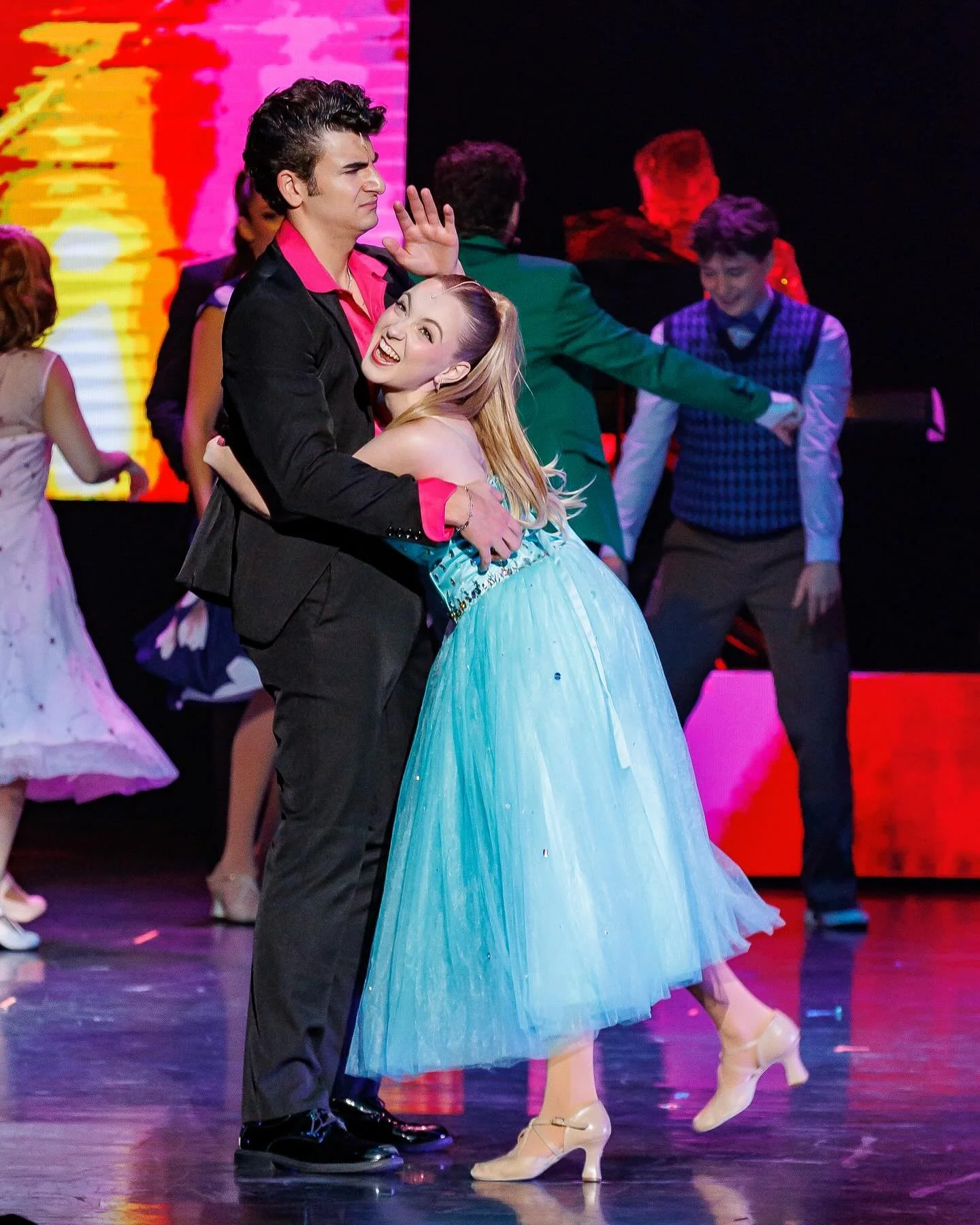 finally graduated from Rydell!!!! 📣❤️

Production photos from Grease with @rand_productions at the @beaurivage_official - had a blast baton twirling and squealing everyone&rsquo;s ears off as miss Patty Simcox! Gonna miss this place and these amazin