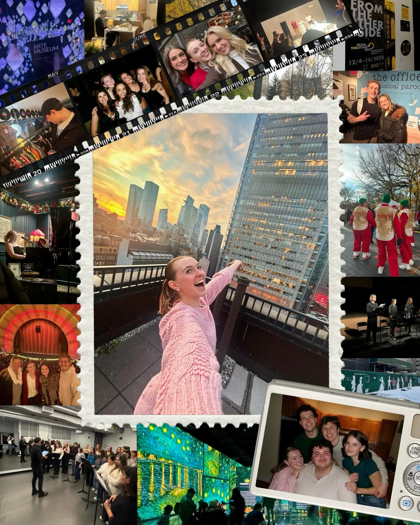 Lived in NYC for a month during the most wonderful time of the year!! Oh what spontaneous fun!!!🏙️✨