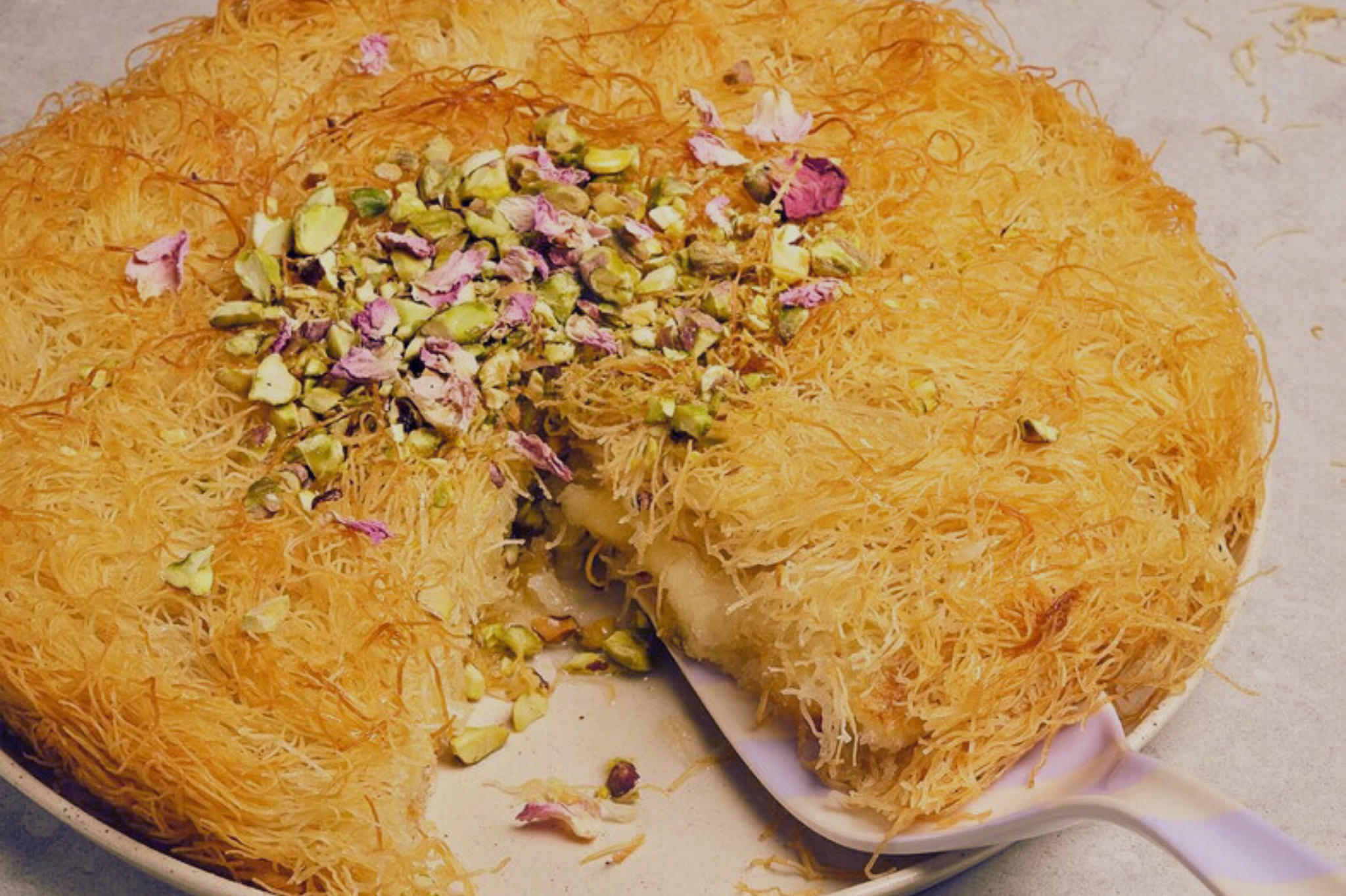 Suzie Bakos puts her signature spin on a Middle Eastern favourite: Kunafe