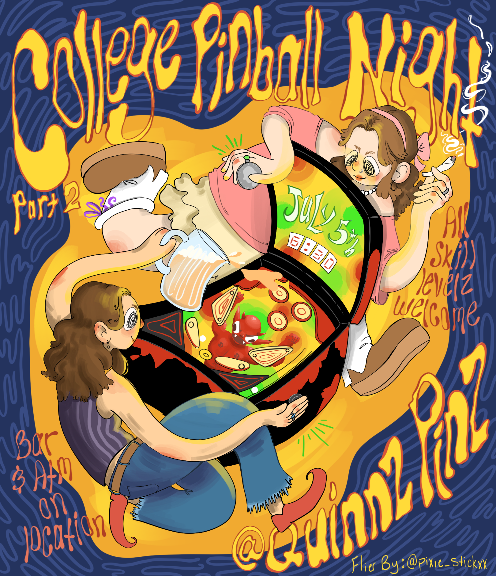 Event Flier
Procreate