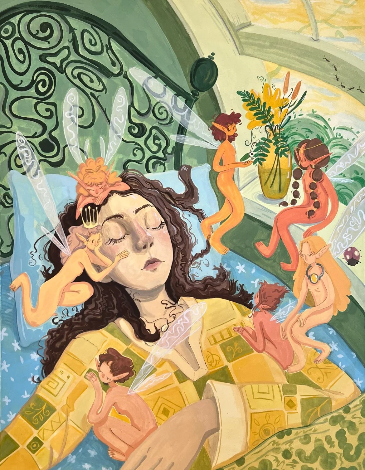 May, 1999
20x27in Gouache on Watercolor Paper