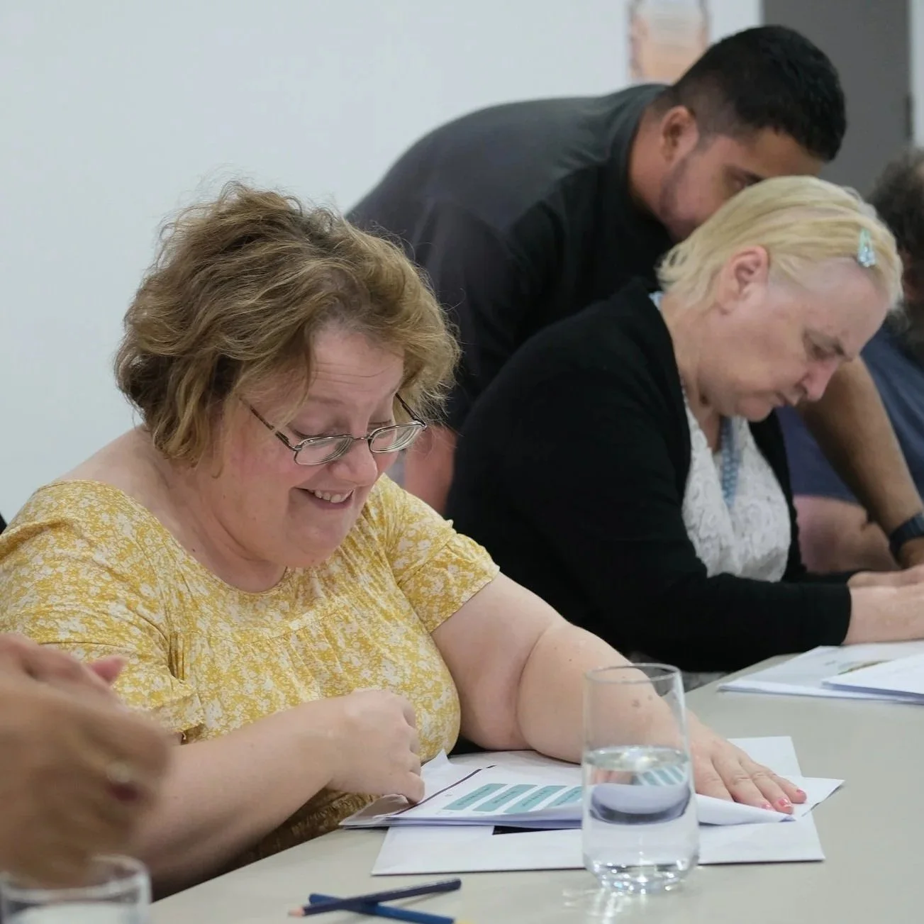 The Printable team working on designs