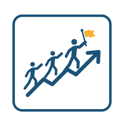 Senior leadership team icon