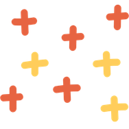 orange and yellow connection collage