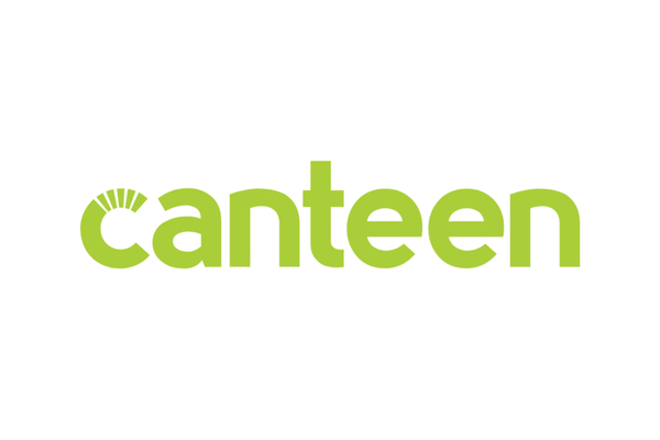 The word 'canten' in green lowercase letters with a semi-circular design above the letter 'c'.