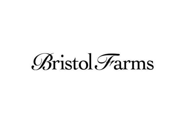 Bristol Farms logo with black cursive text on a white background.
