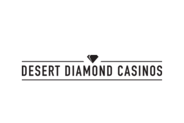Desert Diamond Casinos logo with a diamond icon above the text.