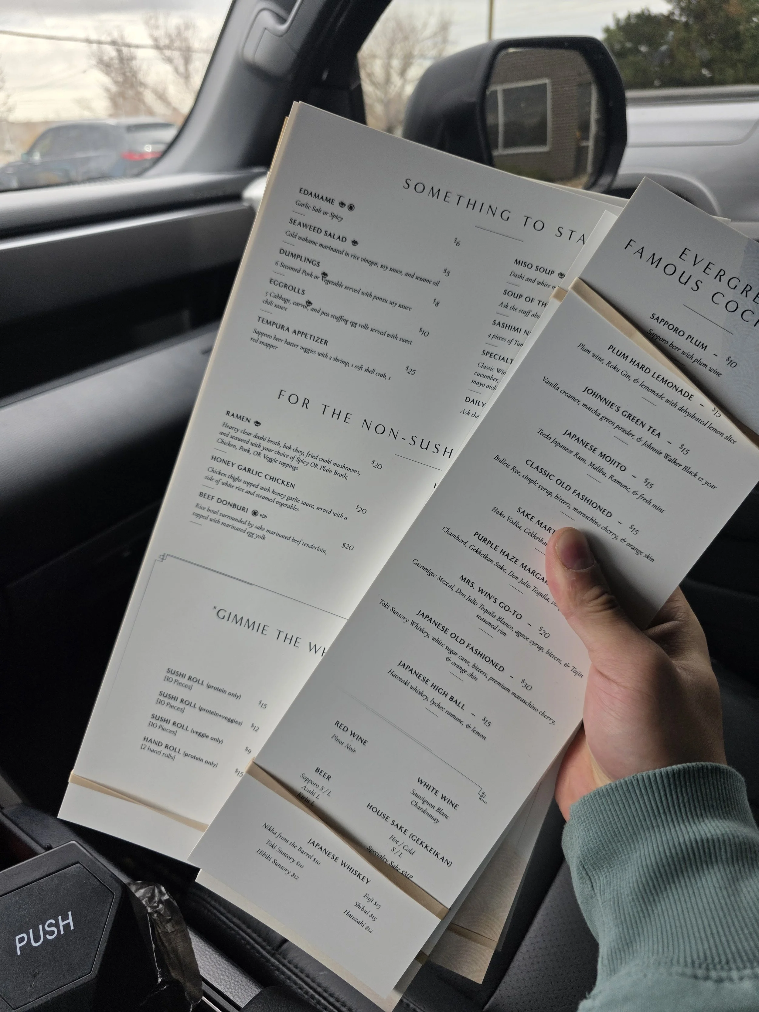 THE STORY BEHIND OUR MENU: WHY I CHOSE TO REINVENT SUSHI WIN JR.