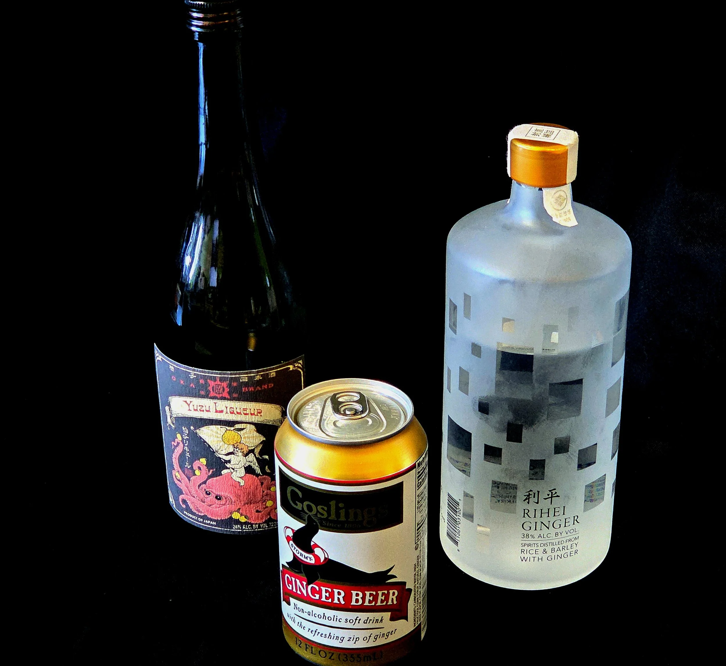 Ingredients of Tokyo Mule