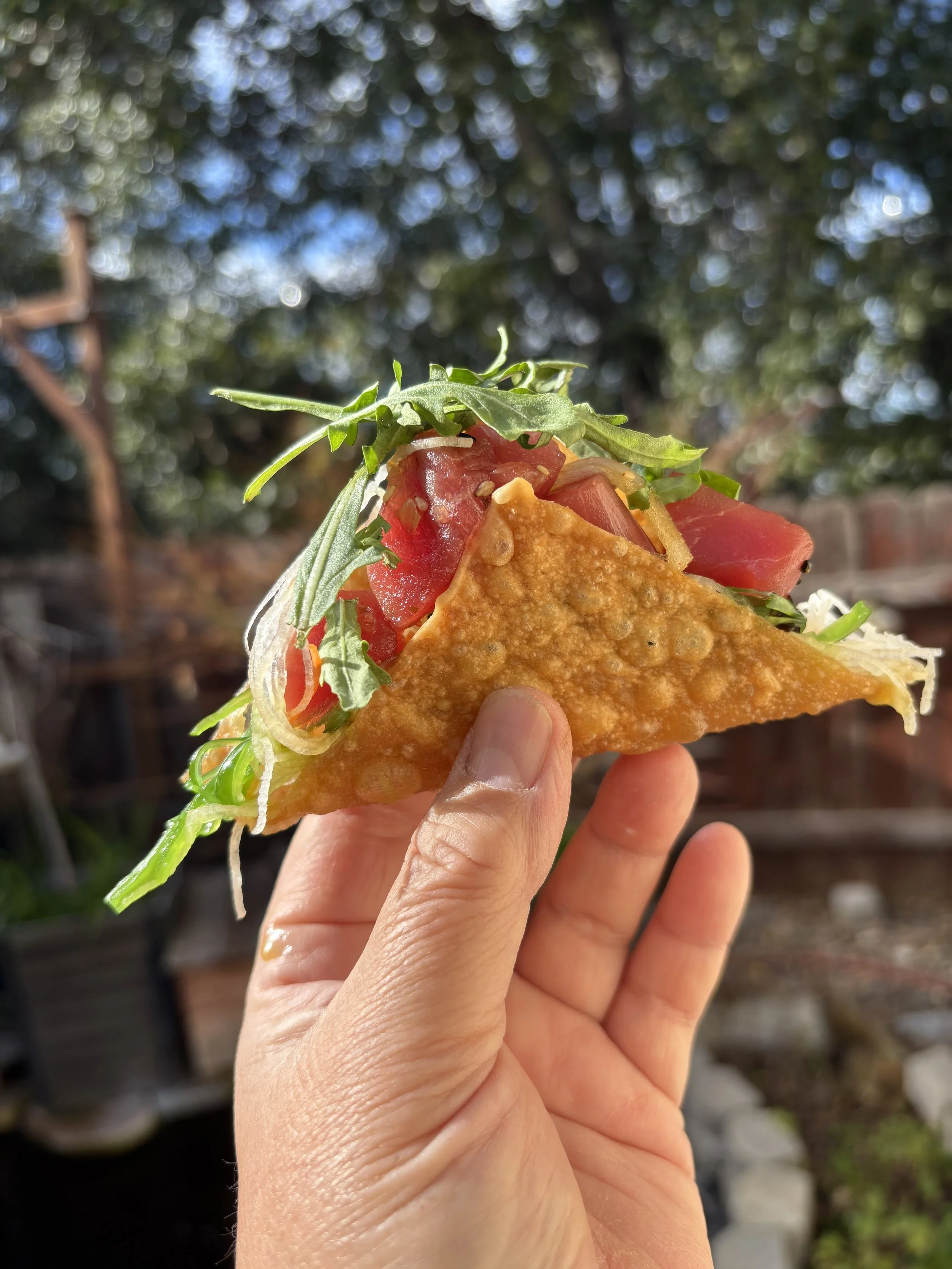 Weekly Special Poke Taco