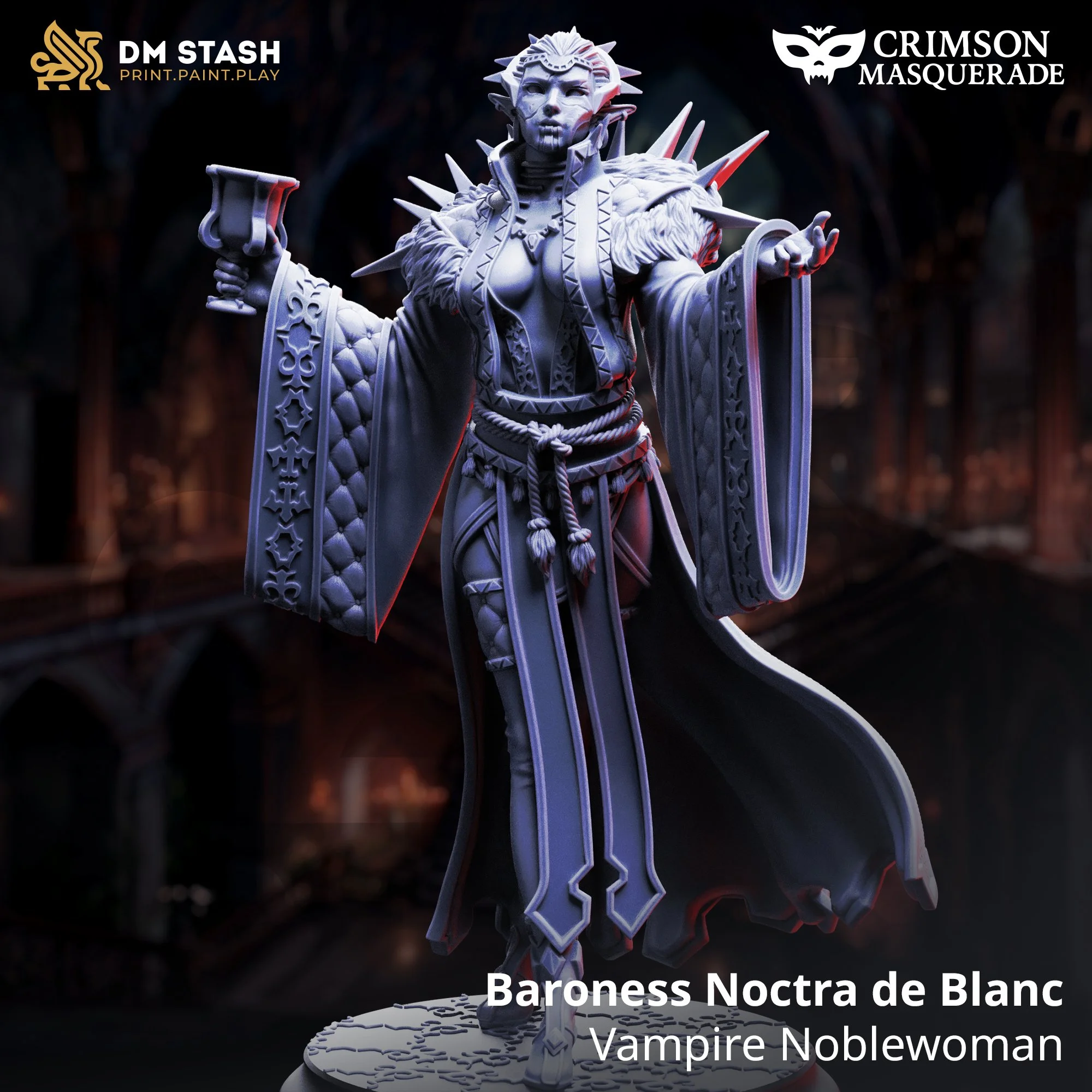 Baroness Noctra de Blanc (variant)