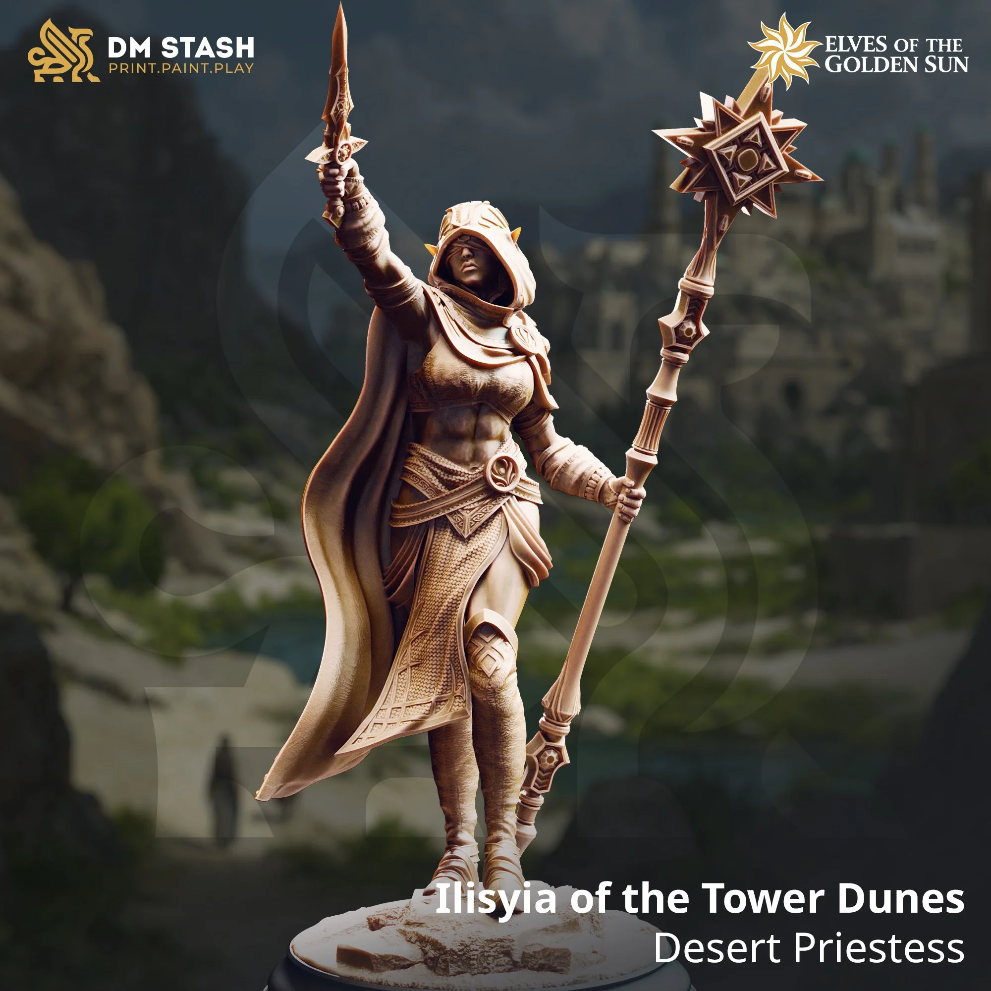 Ilisyia of the Tower Dunes - Desert Priestess