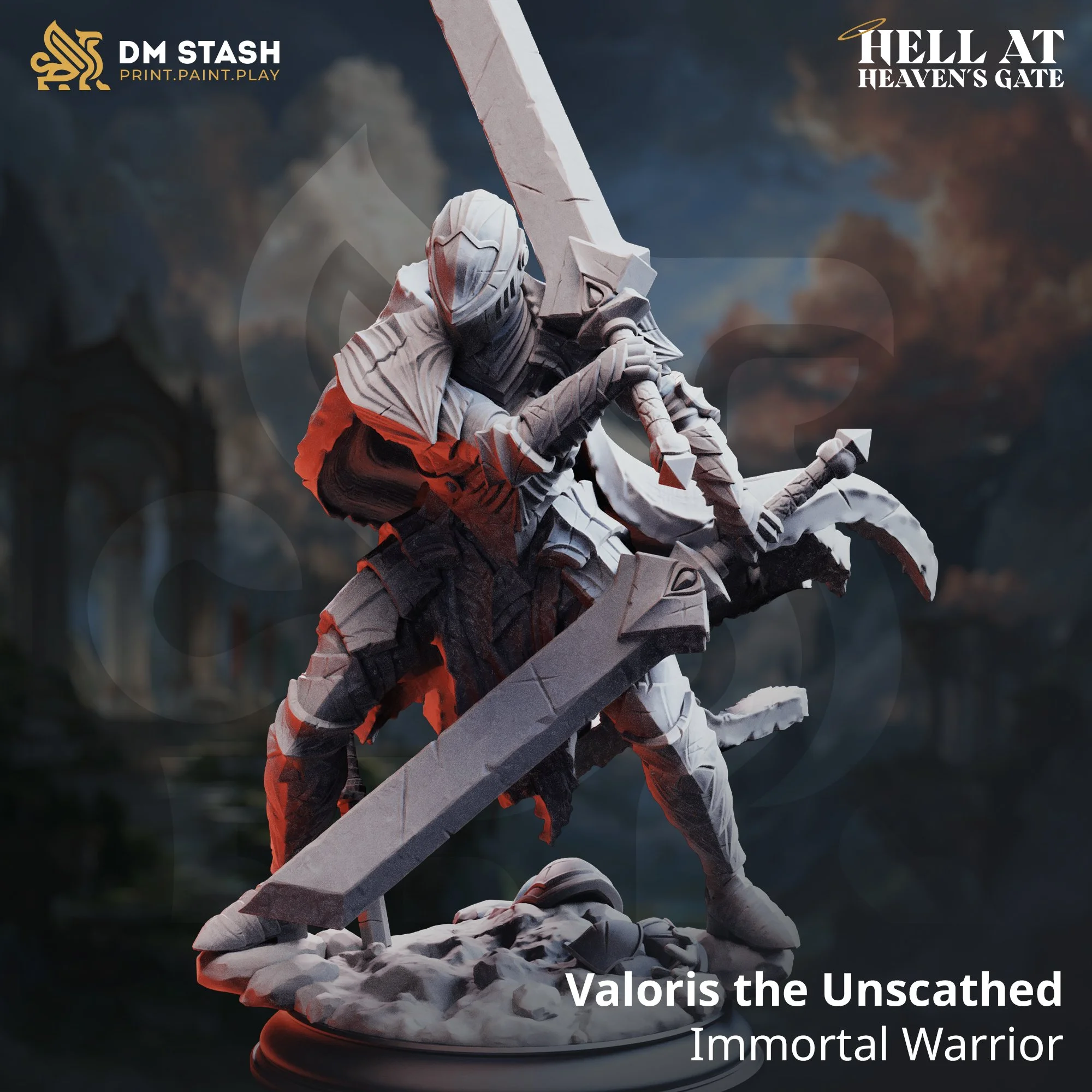 Valoris the Unscathed - Immortal Warrior