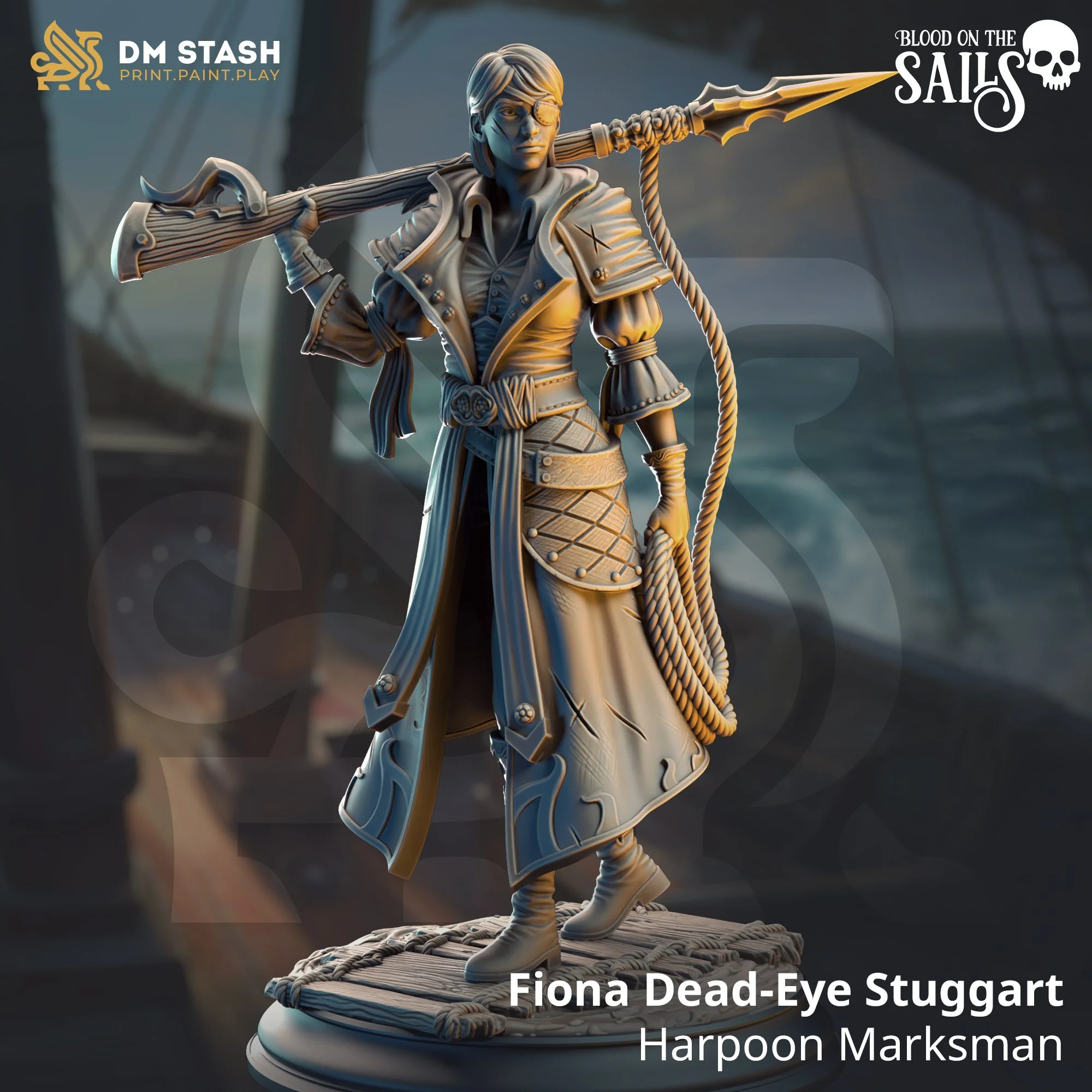 Fiona "Dead-Eye" Stuggart - Harpoon Marksman