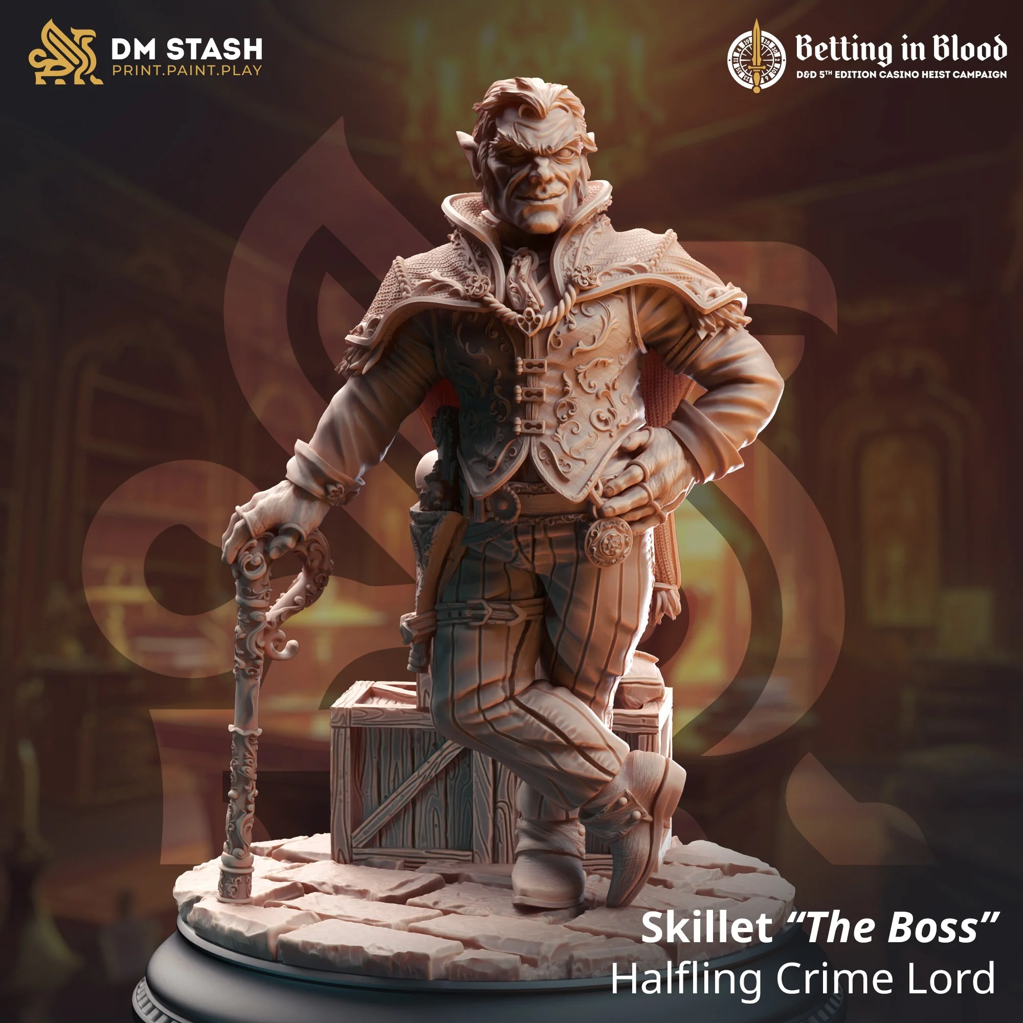 Skillet "The Boss" - Halfling Crime Lord