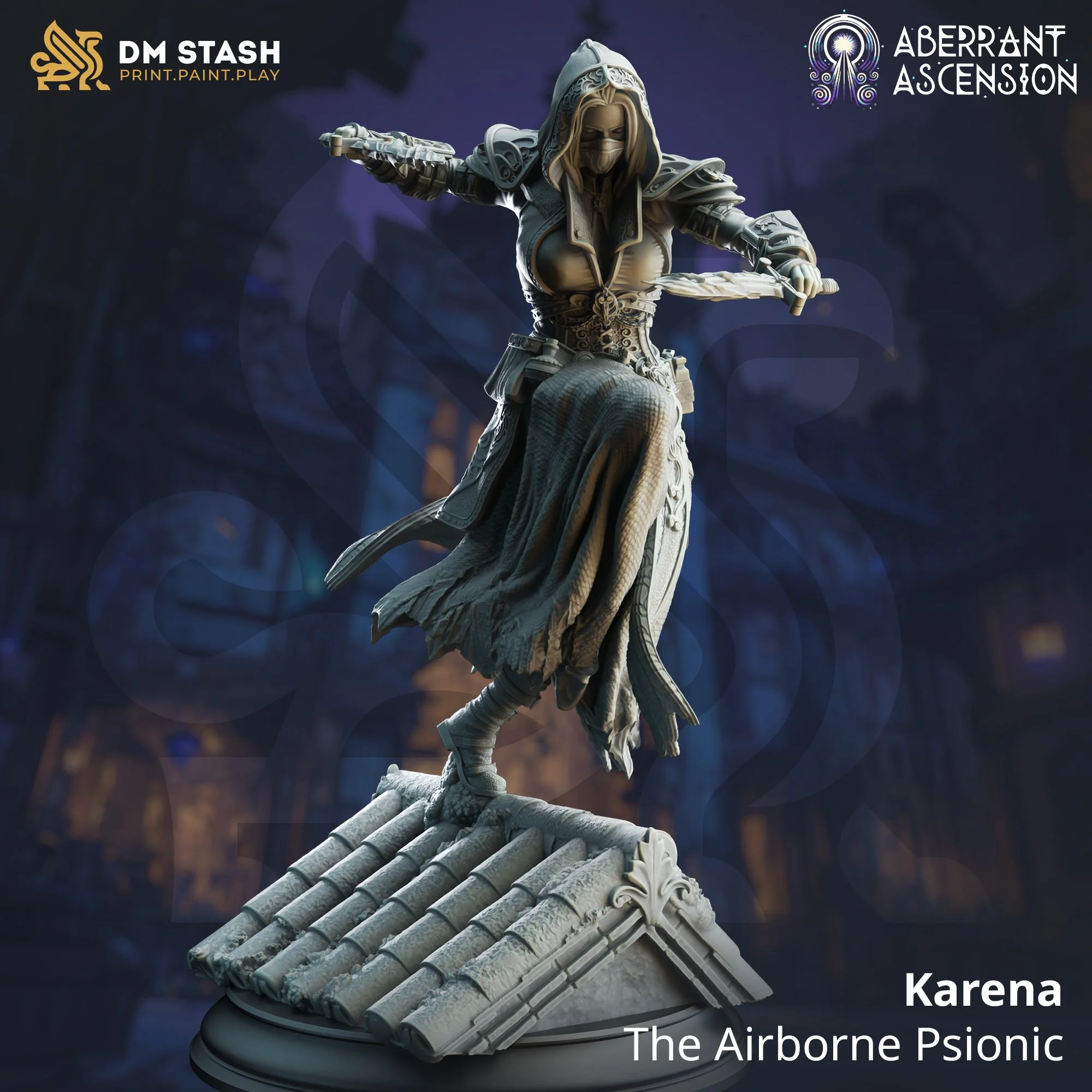 Karena the Airborne Psionic