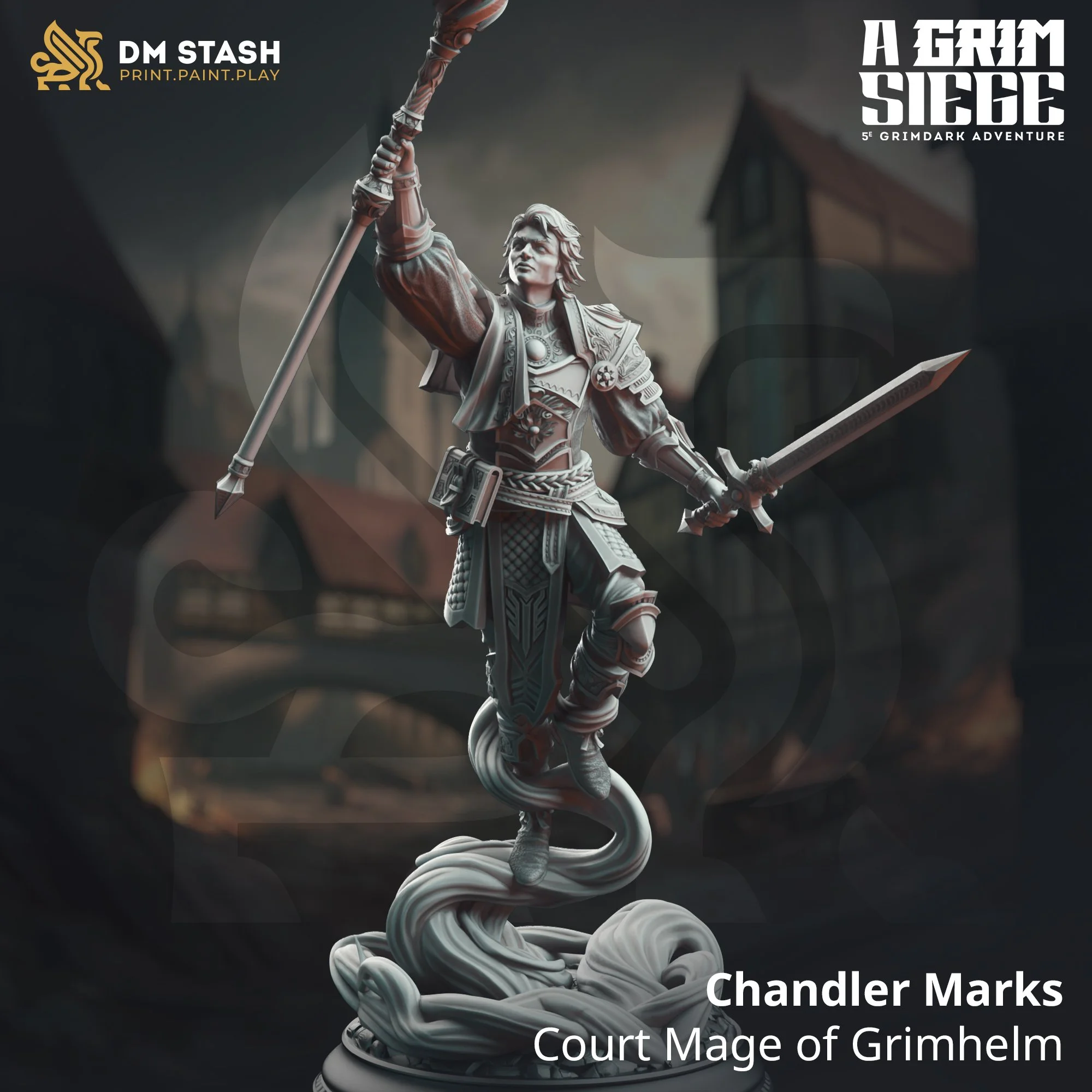 Chandler Marks - Court Mage of Grimhelm