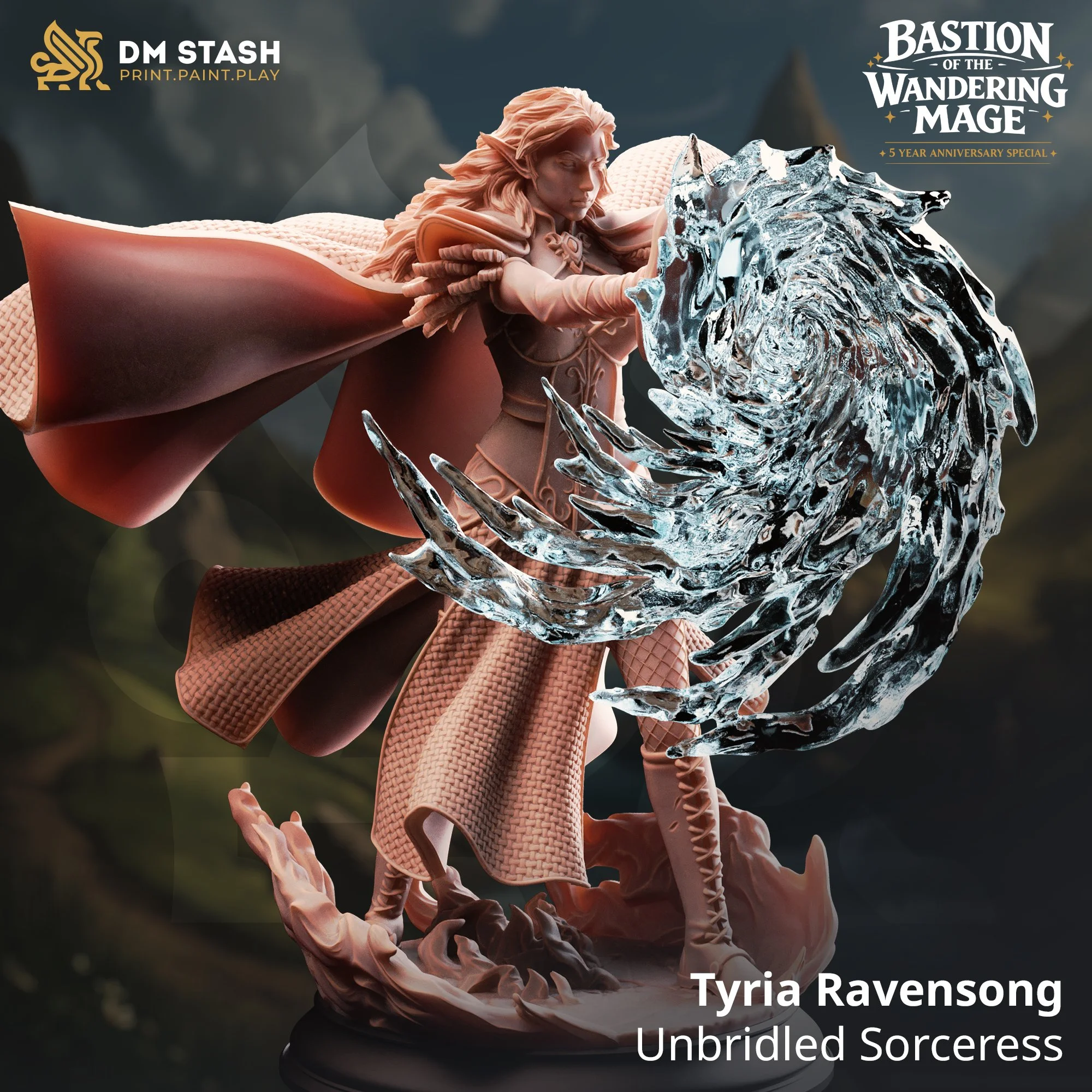 Tyria Ravensong - Unbridled Sorceress