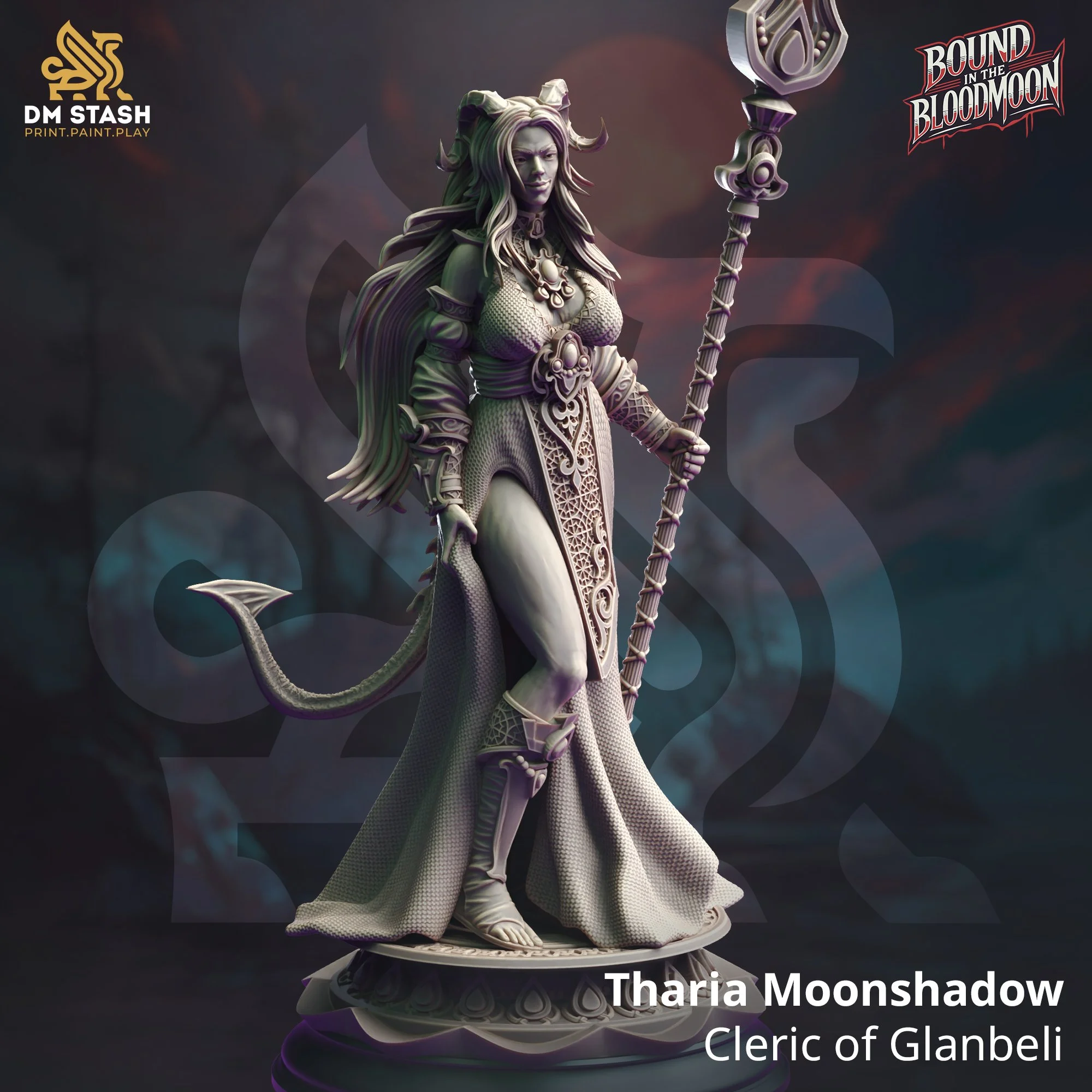 Tharia Moonshadow - Cleric of Glanbeli