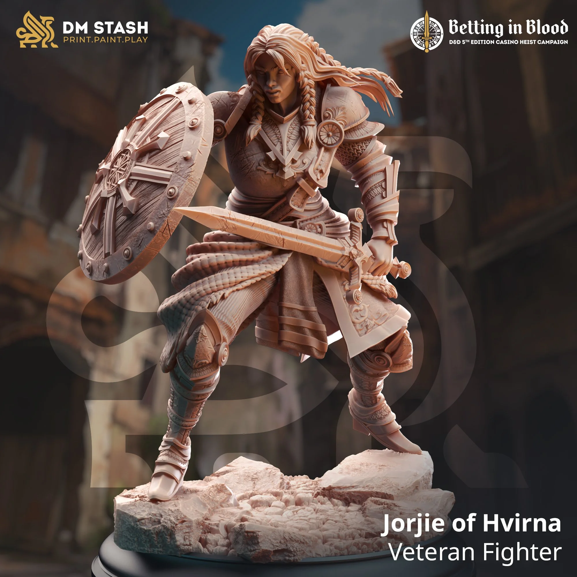 Jorjie of Hvirna- Veteran Fighter