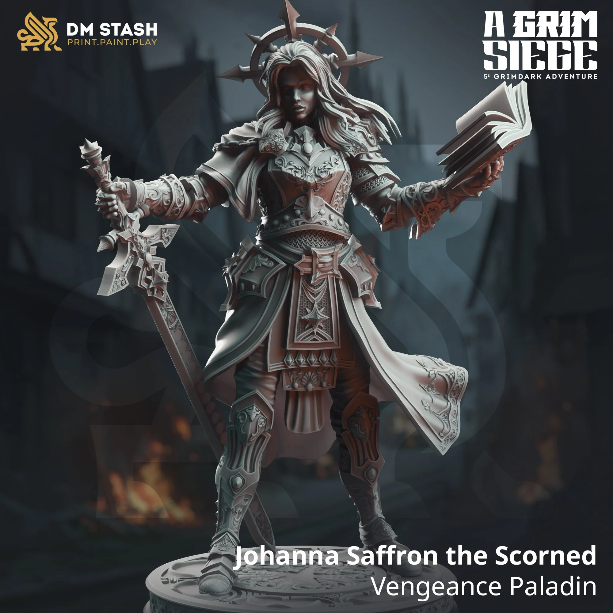 Johanna Saffron the Scorned - Vengeance Paladin.jpg