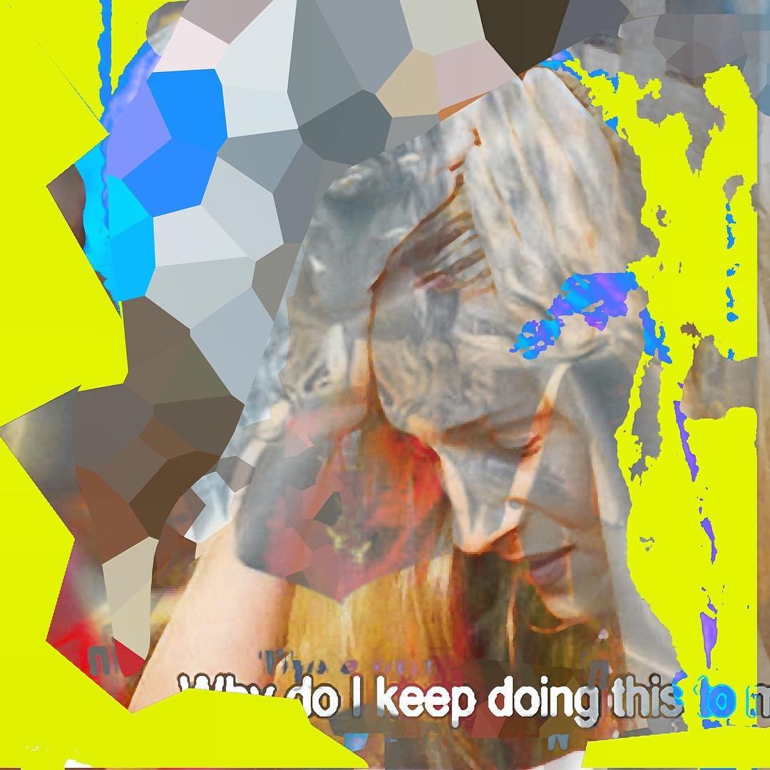   Untitled (Why do I keep doing this) , 2019, digital collage 
