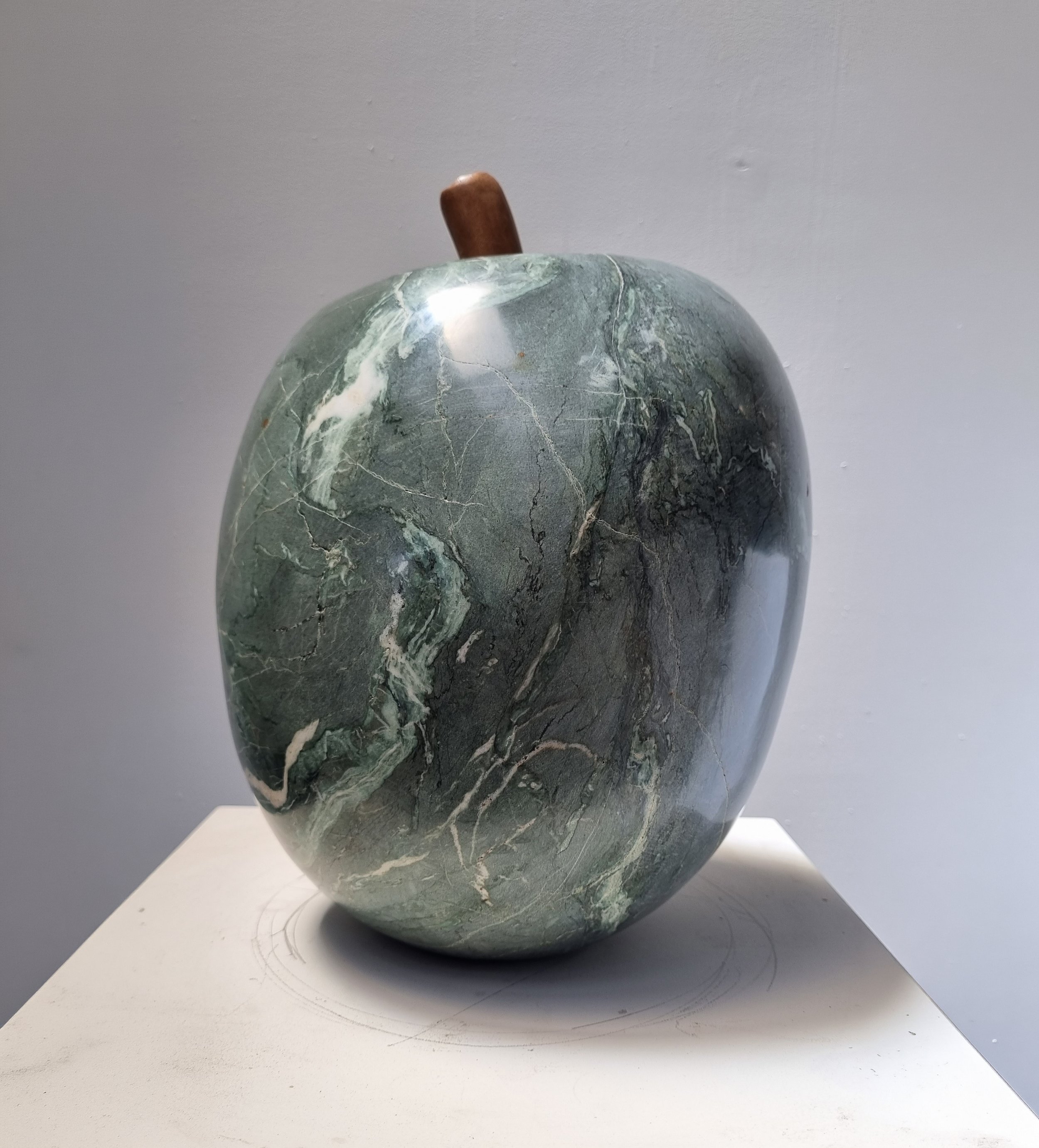  Apple  | Riverstone and Pear Wood 2021 | 300x180mm