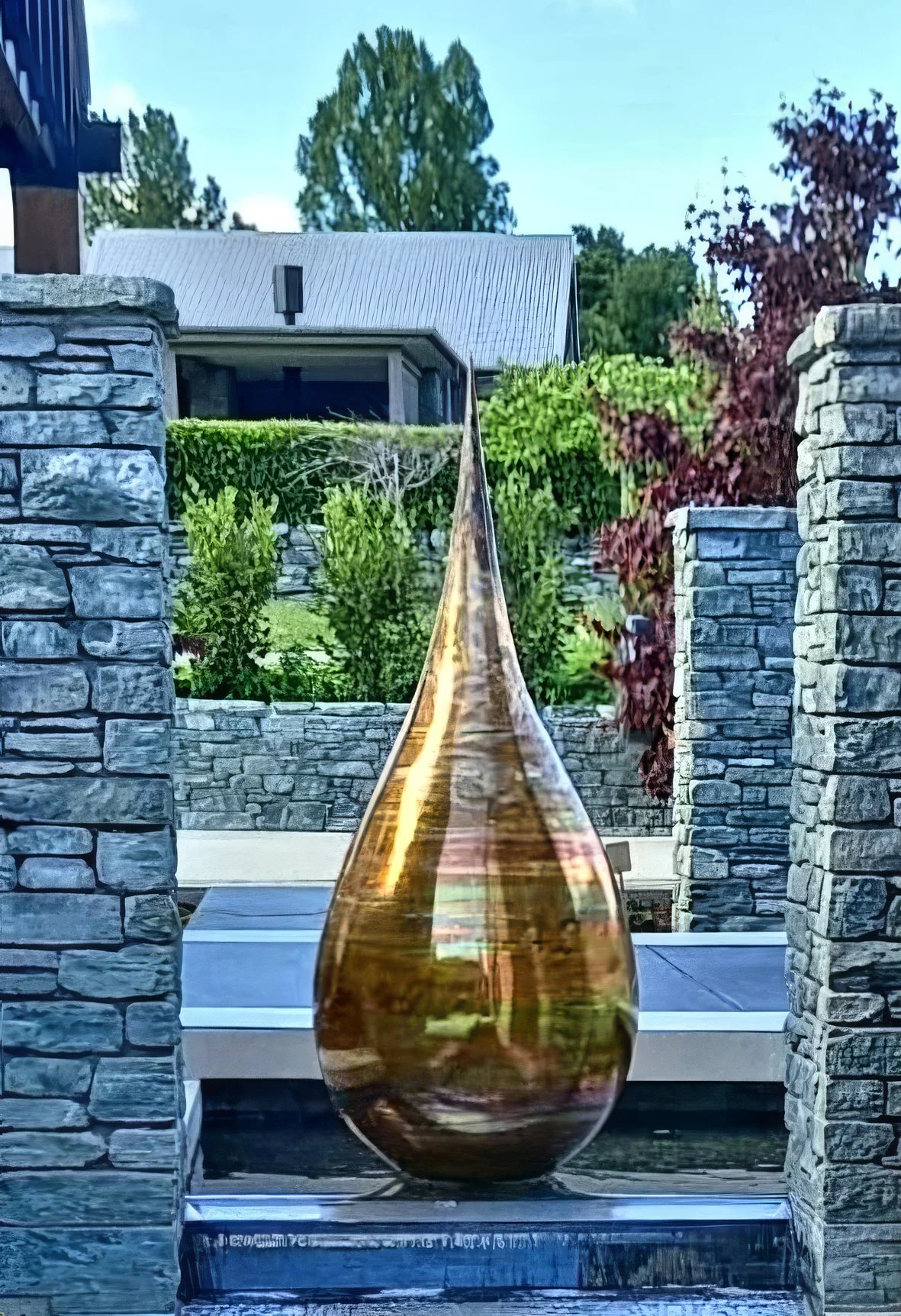 Copper Dropper  | Heat Effected Copper 2021 | 2m x 1.8m