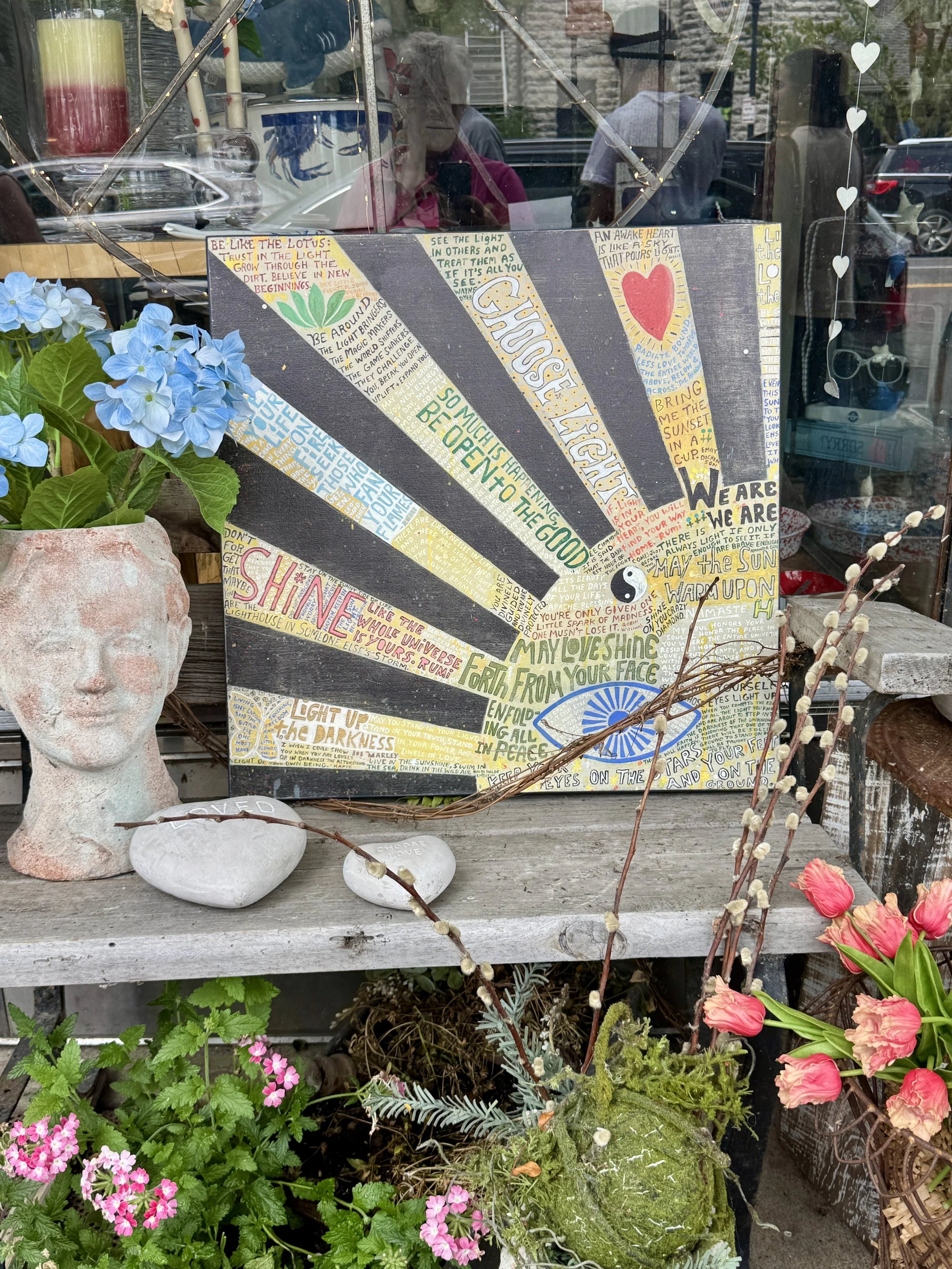 In A Shop Window