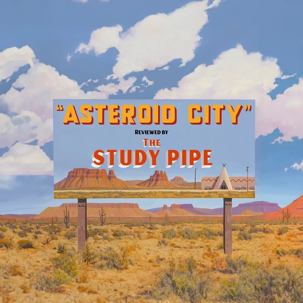 Prepare for a Sci-Fi journey! 🚀 Episode 8 of #TheStudyPipe takes you deep into the quirky cosmos of Wes Anderson's latest, 'Asteroid City.' Starring #JasonSchwartzman and a stellar ensemble, the film transports you to a retrofuturistic 1955...but is