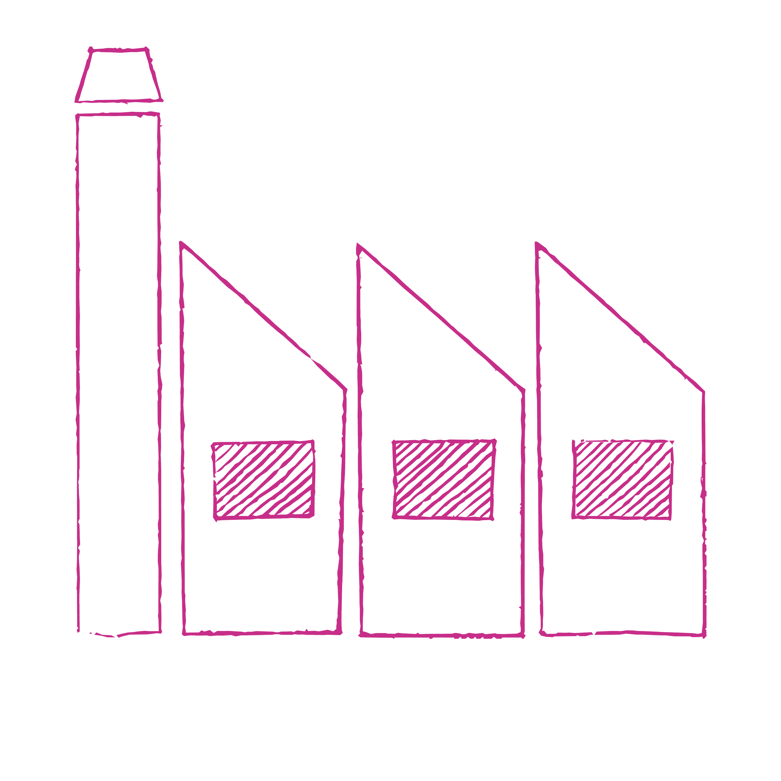 A black line graph with a purple line showing a decreasing trend over time, with shaded areas under the line.