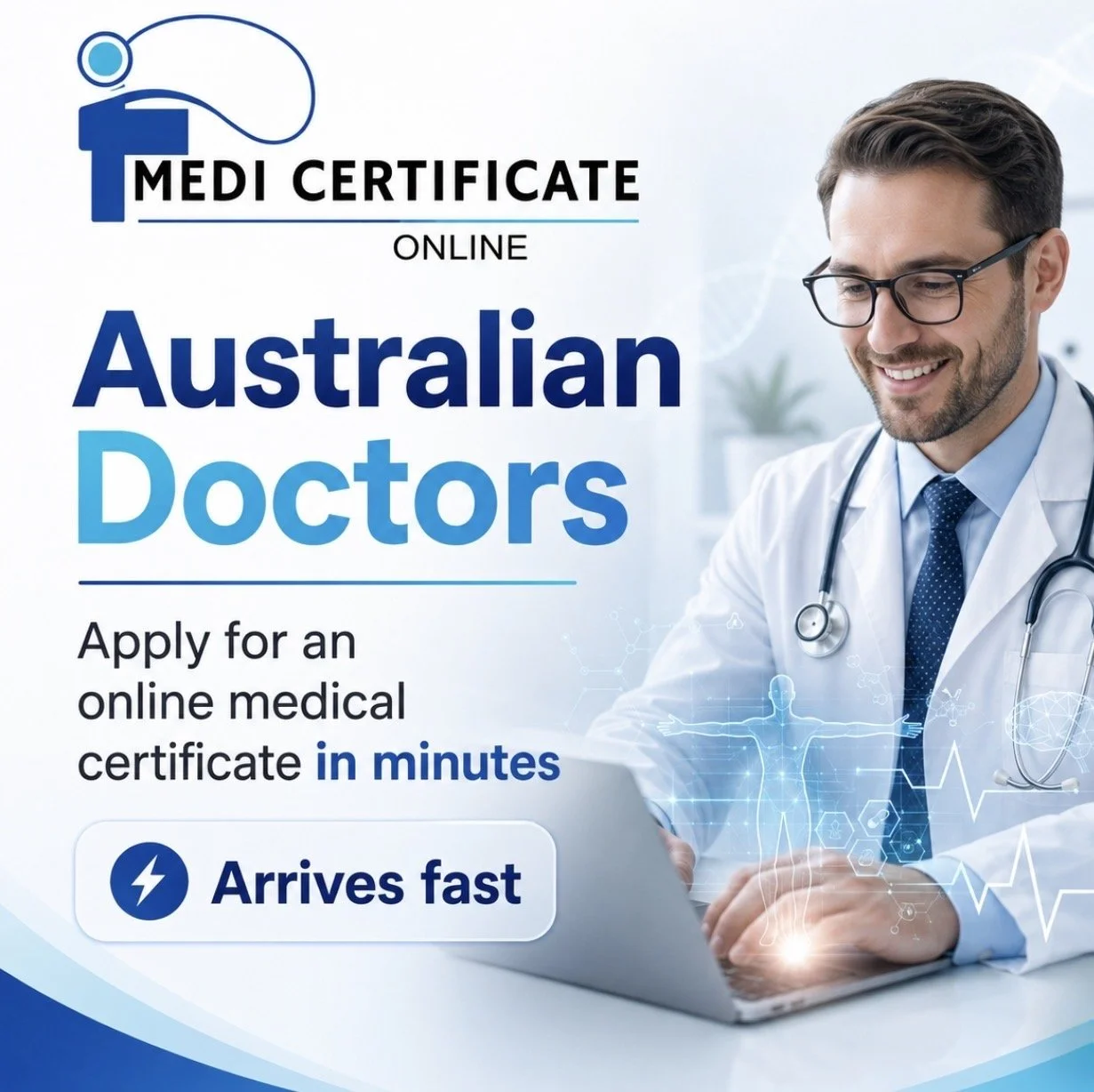 Medical certificate online, reviewed and supplied by AHPRA registered Australian Doctors. Quick and easy