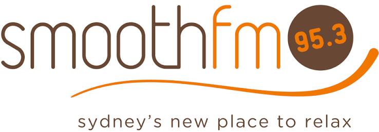 Smooth FM 95.3 logo with tagline 'Sydney's new place to relax'