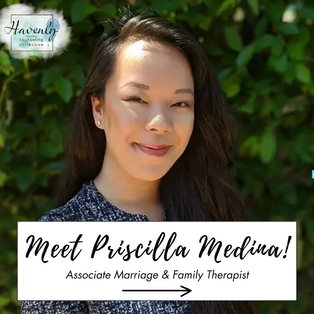 Hi, I&rsquo;m Priscilla, and I&rsquo;m happy to announce I&rsquo;ve joined the Havenly Counseling Collective team as an AMFT!

I help new parents in survival mode as well as individuals, couples, and families who are navigating challenging relationsh
