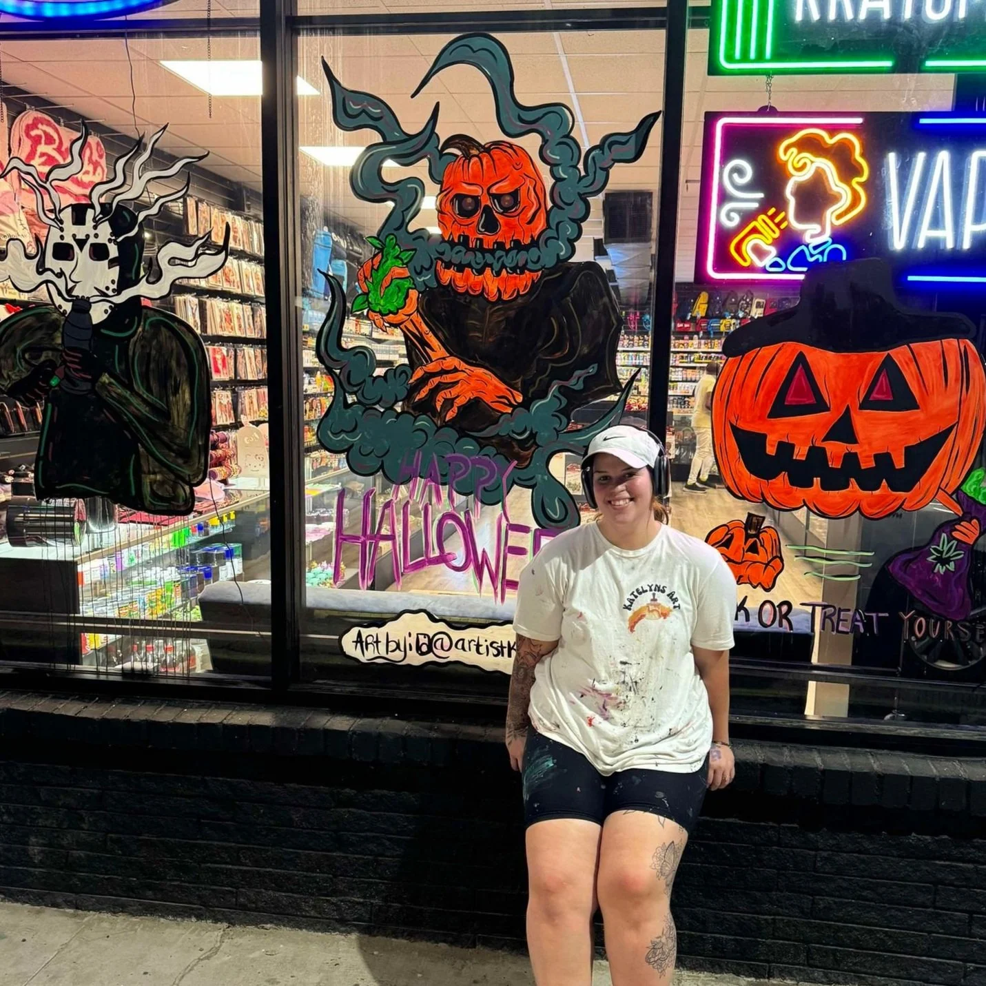 me infront of empire halloween.jpg