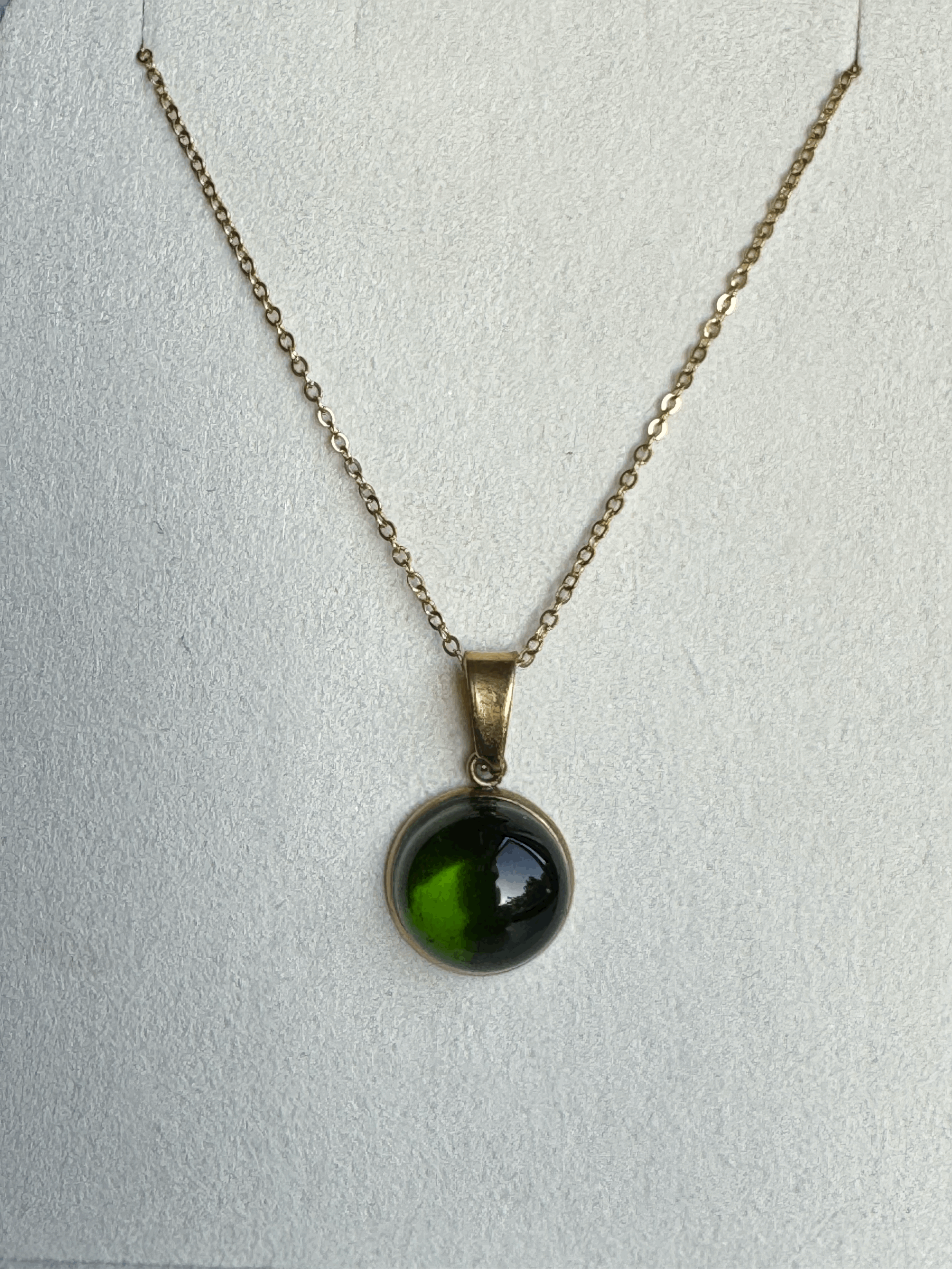Champagne Glass Pendant and Necklace