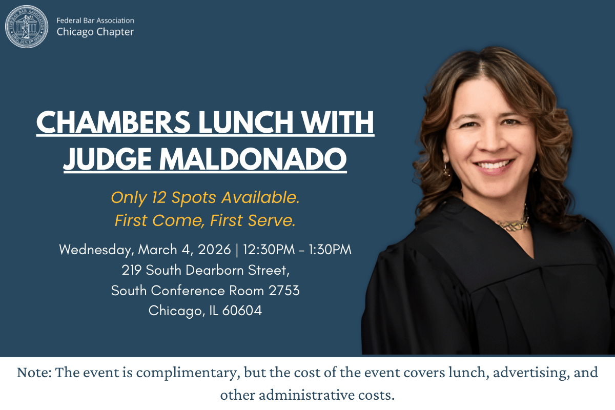Chambers Lunch with Judge Maldonado